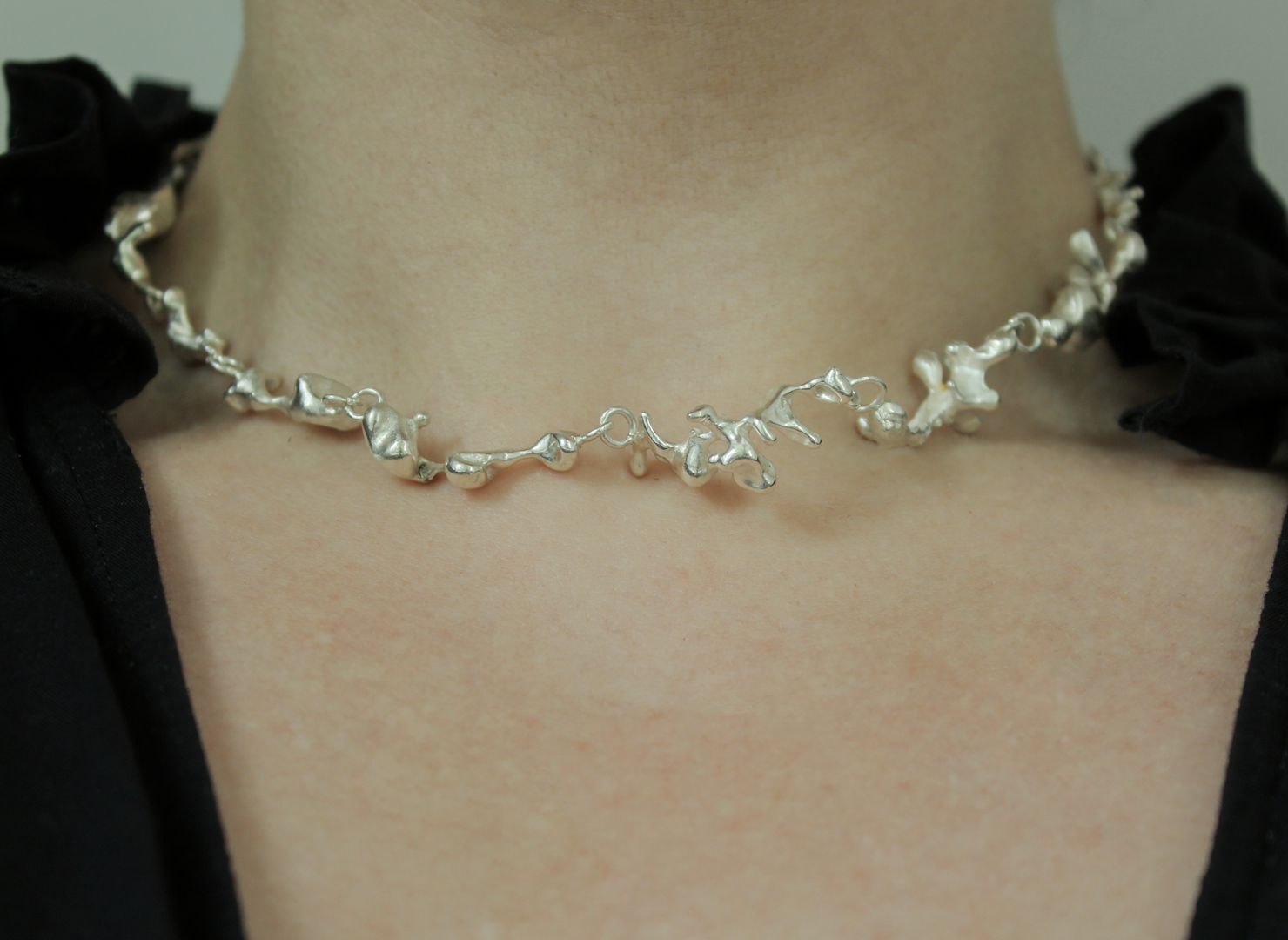 Starman Bones Choker Kette