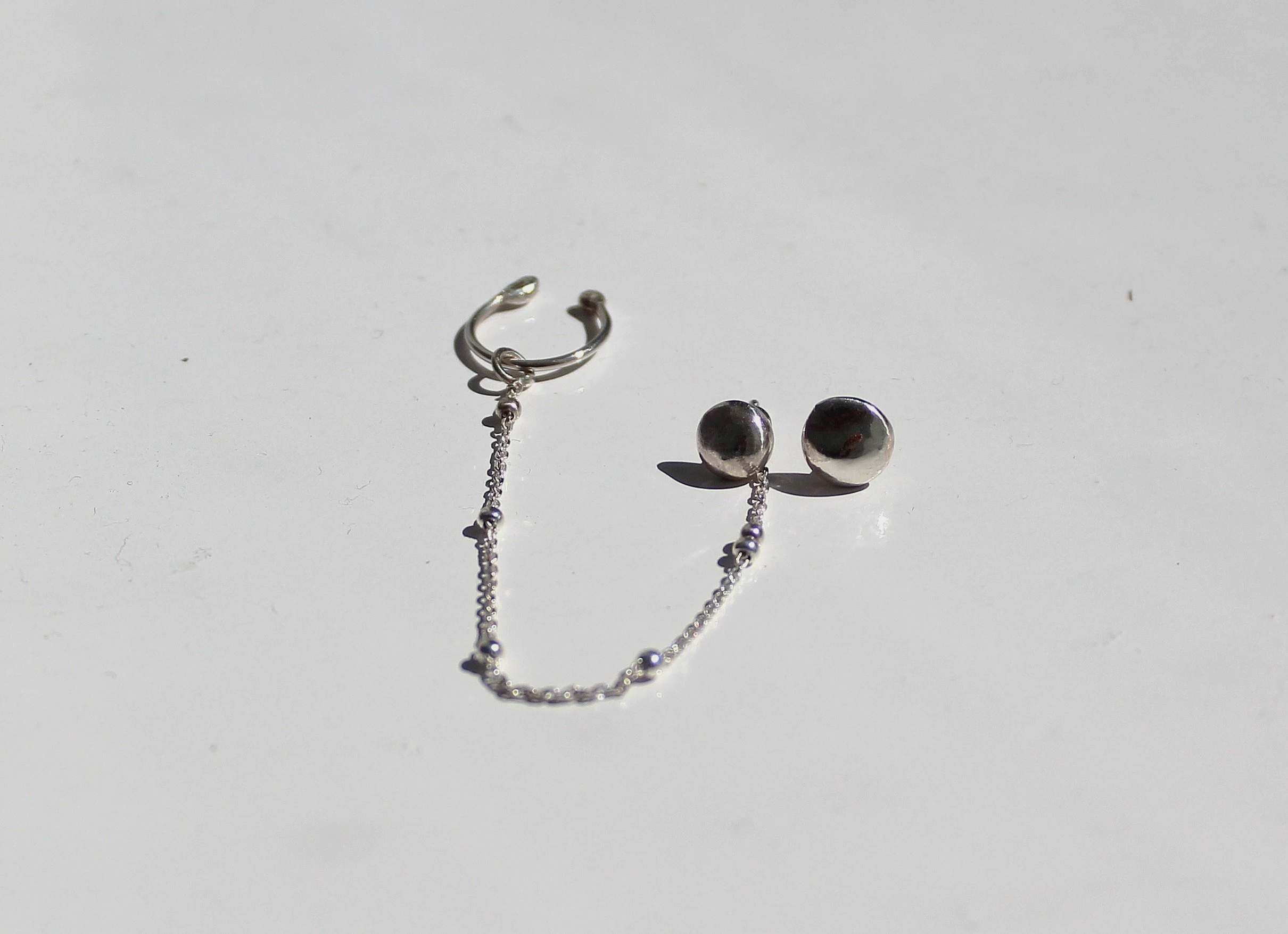 NUGGET EAR SET  - ROUND