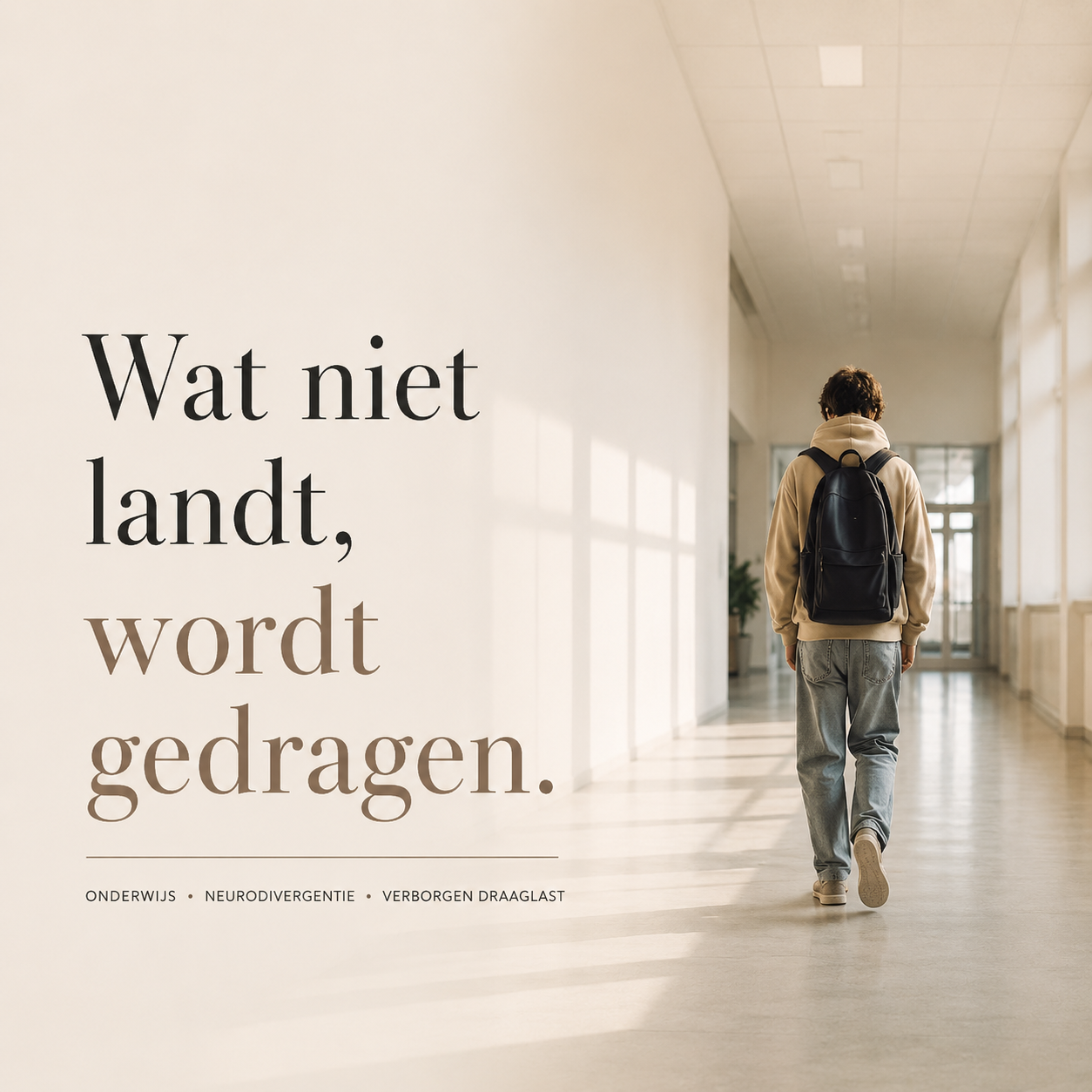 Wat overdag niet meer landt, wordt ’s avonds ergens anders gedragen.