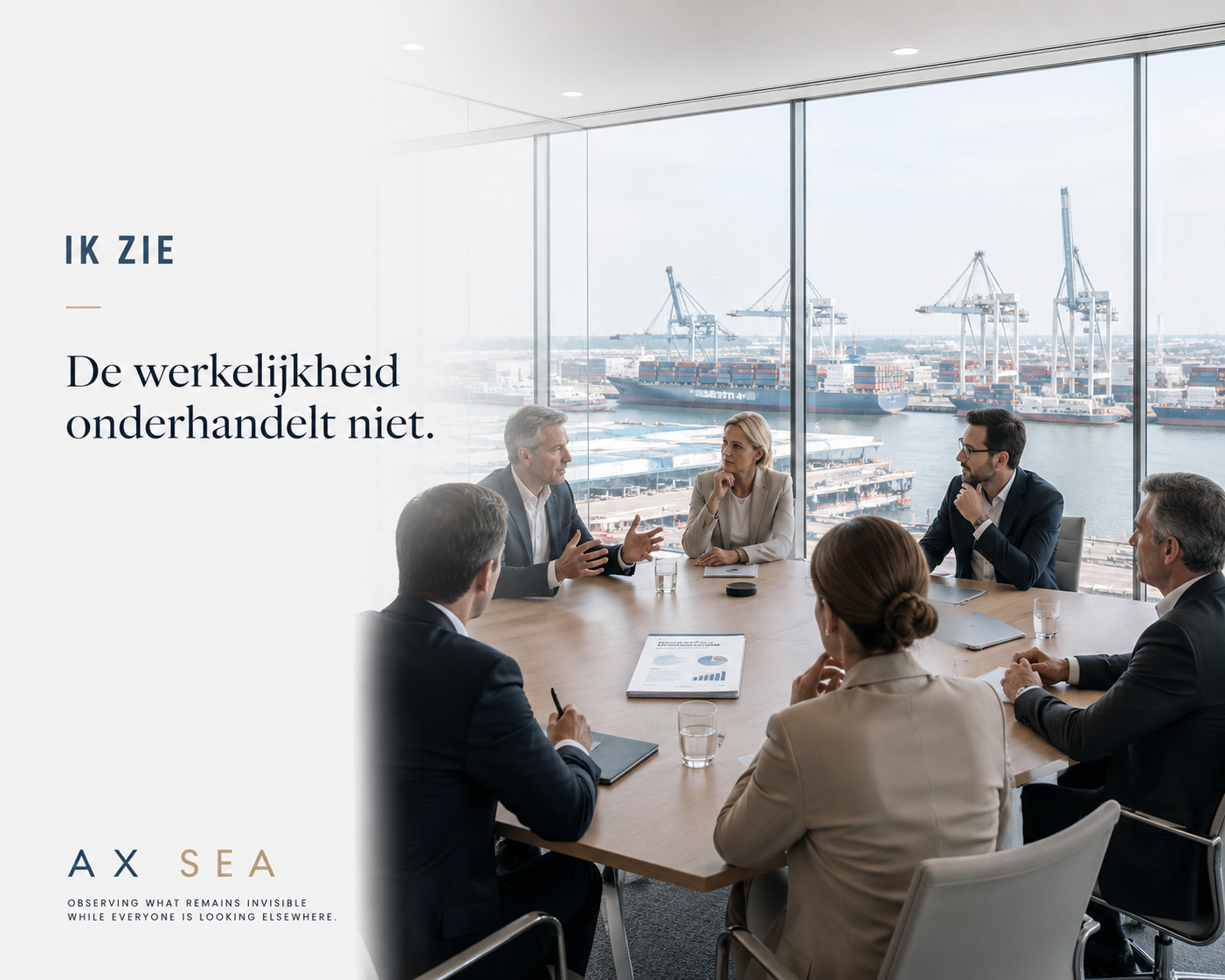 Aanwezig zijn is een metier