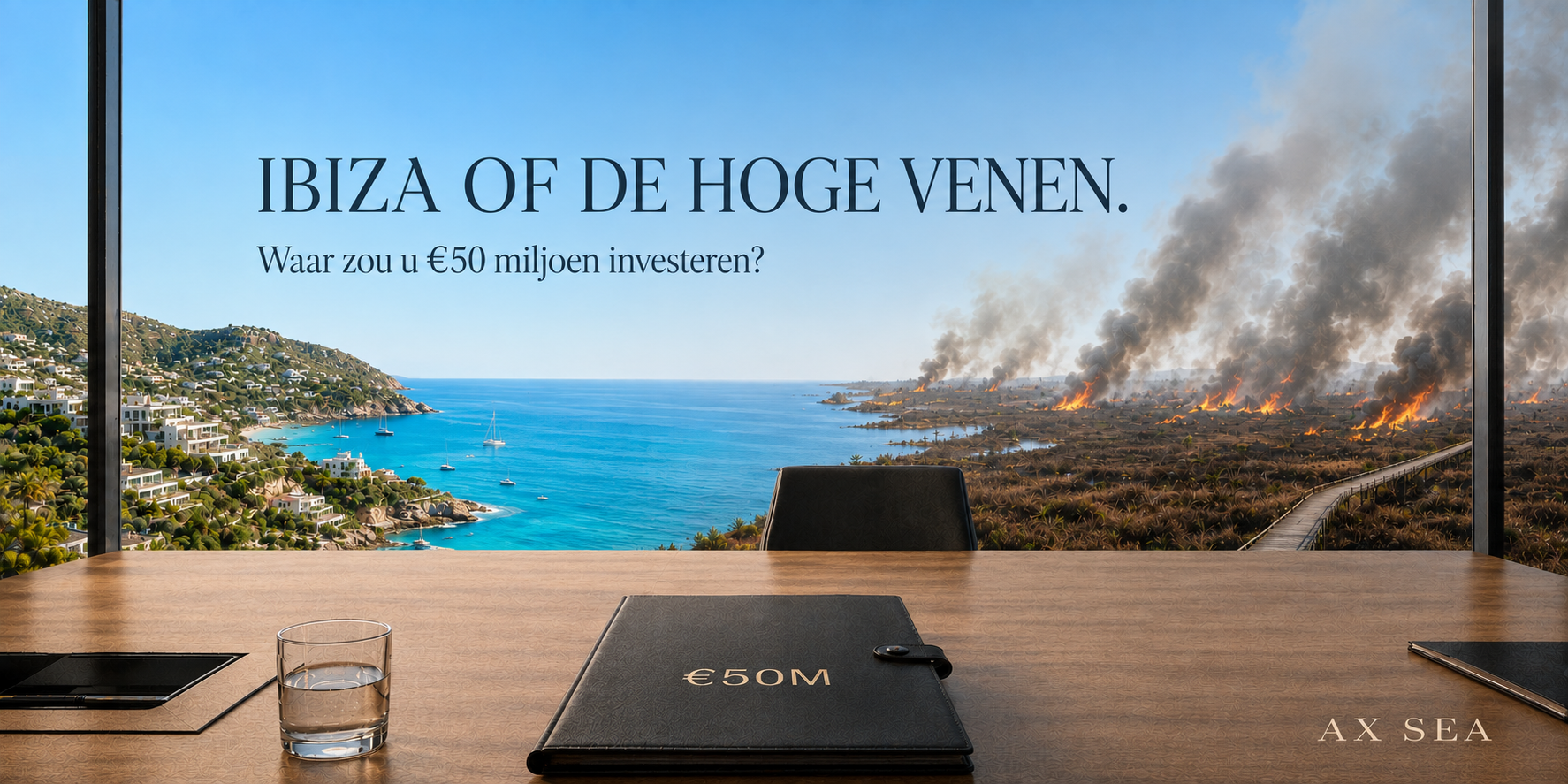 Ibiza of de Hoge Venen. Waar zou u €50 miljoen investeren?