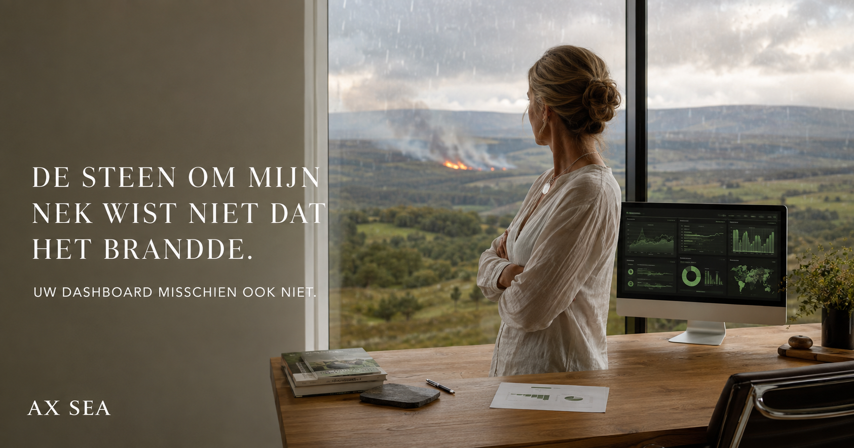 De steen om mijn nek wist niet dat het brandde. Uw dashboard misschien ook niet.