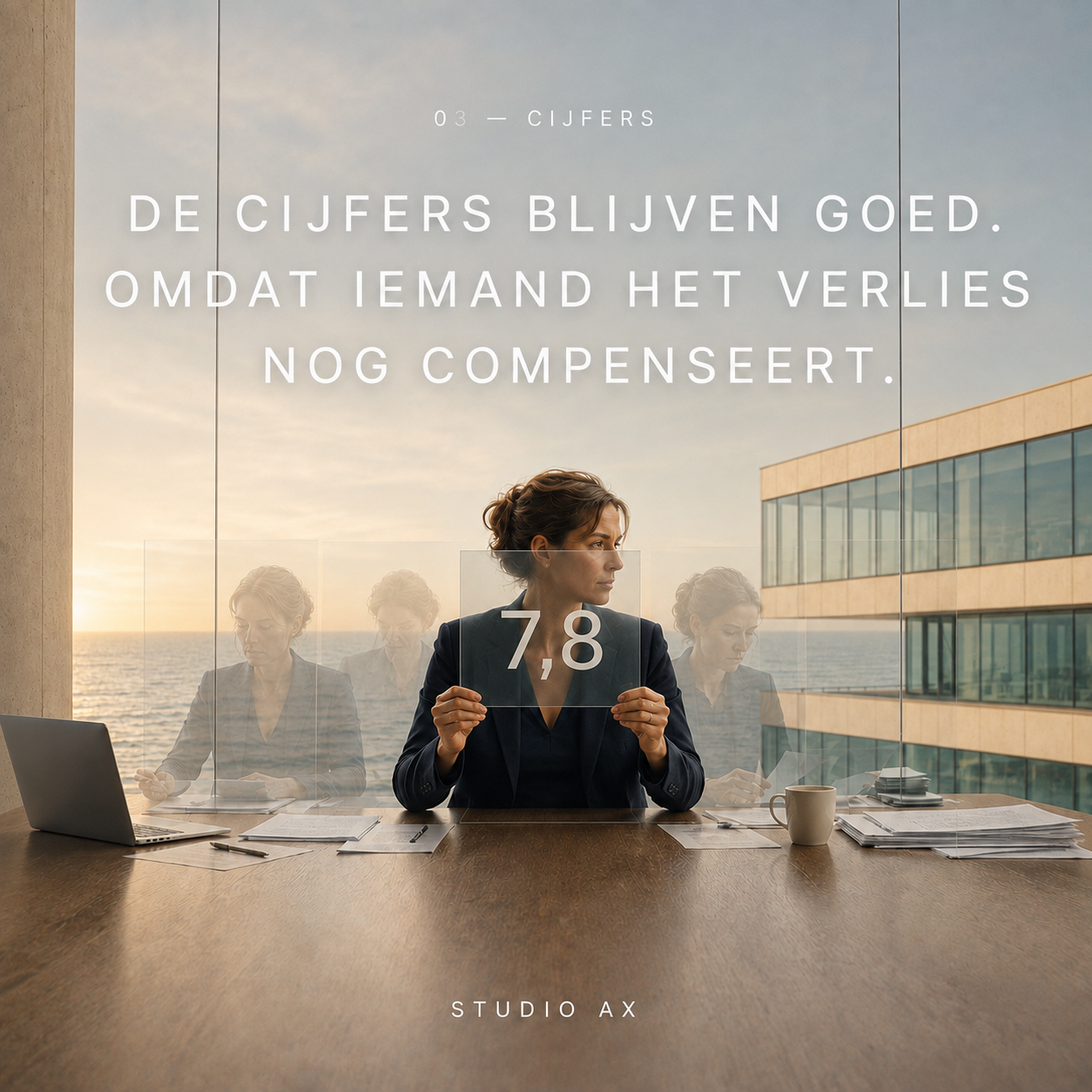 HET RESULTAAT KLOPT.DE KOST STAAT NERGENS.