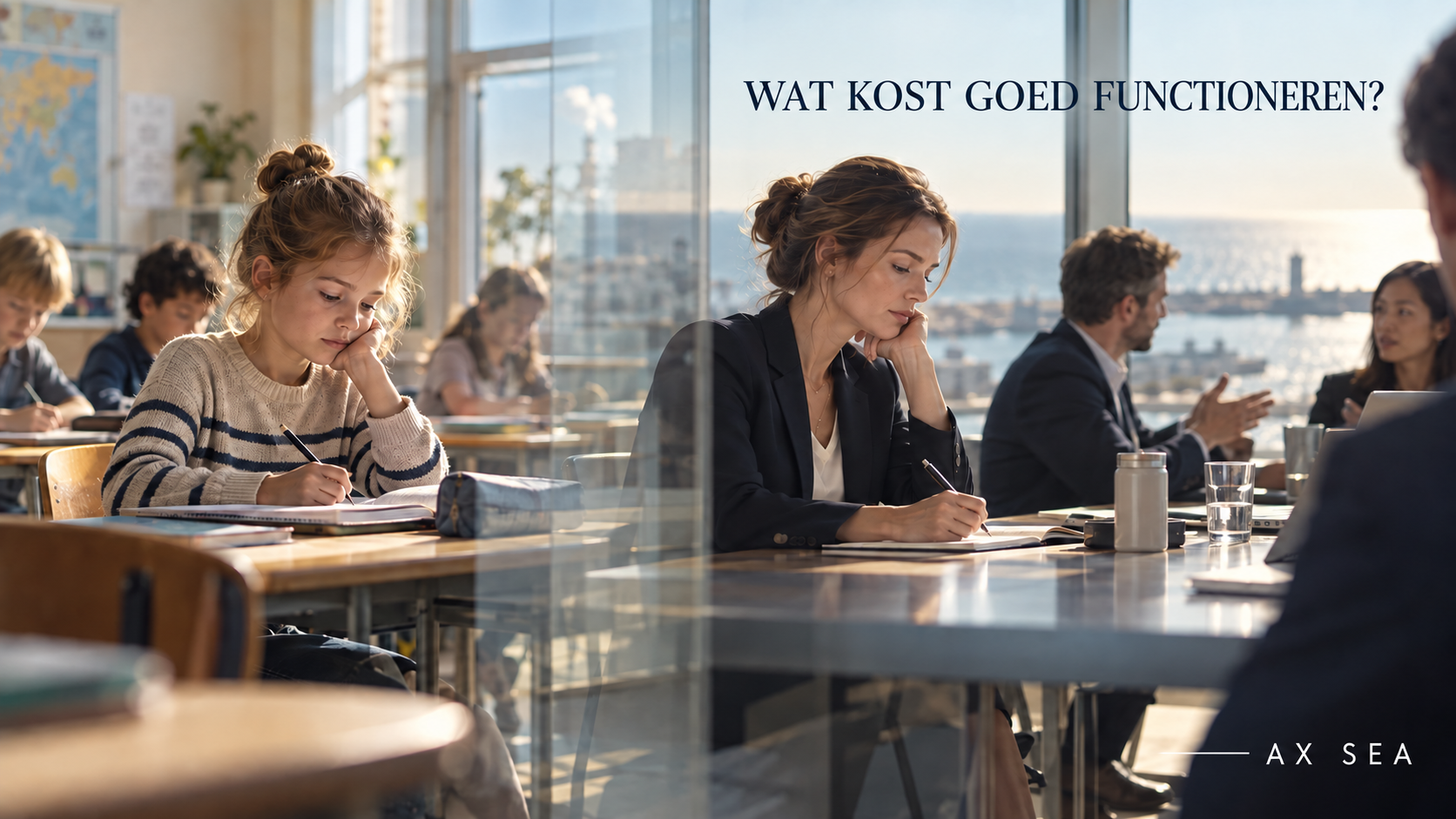 Terwijl u iemand probeert te begrijpen, is die persoon al jaren bezig zich voor u begrijpelijk te maken