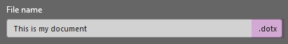 Image of an MS Word "File name" dialog box