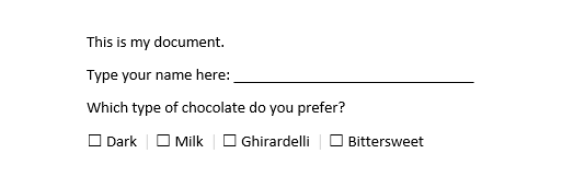 Image of a sample MS Word template file