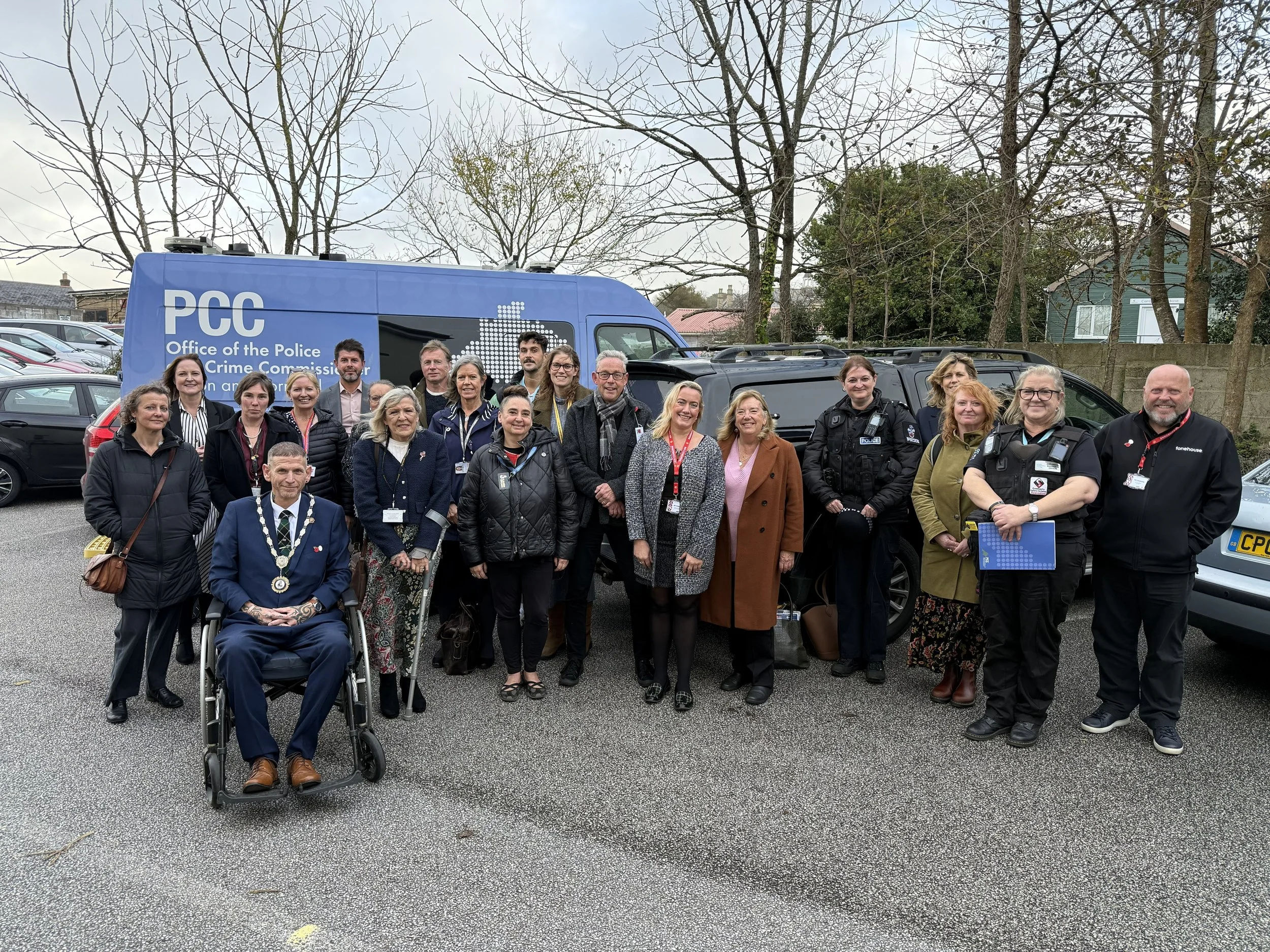 Commissioner delighted to lend support to ‘outstanding’ partnership work in Camborne&nbsp;