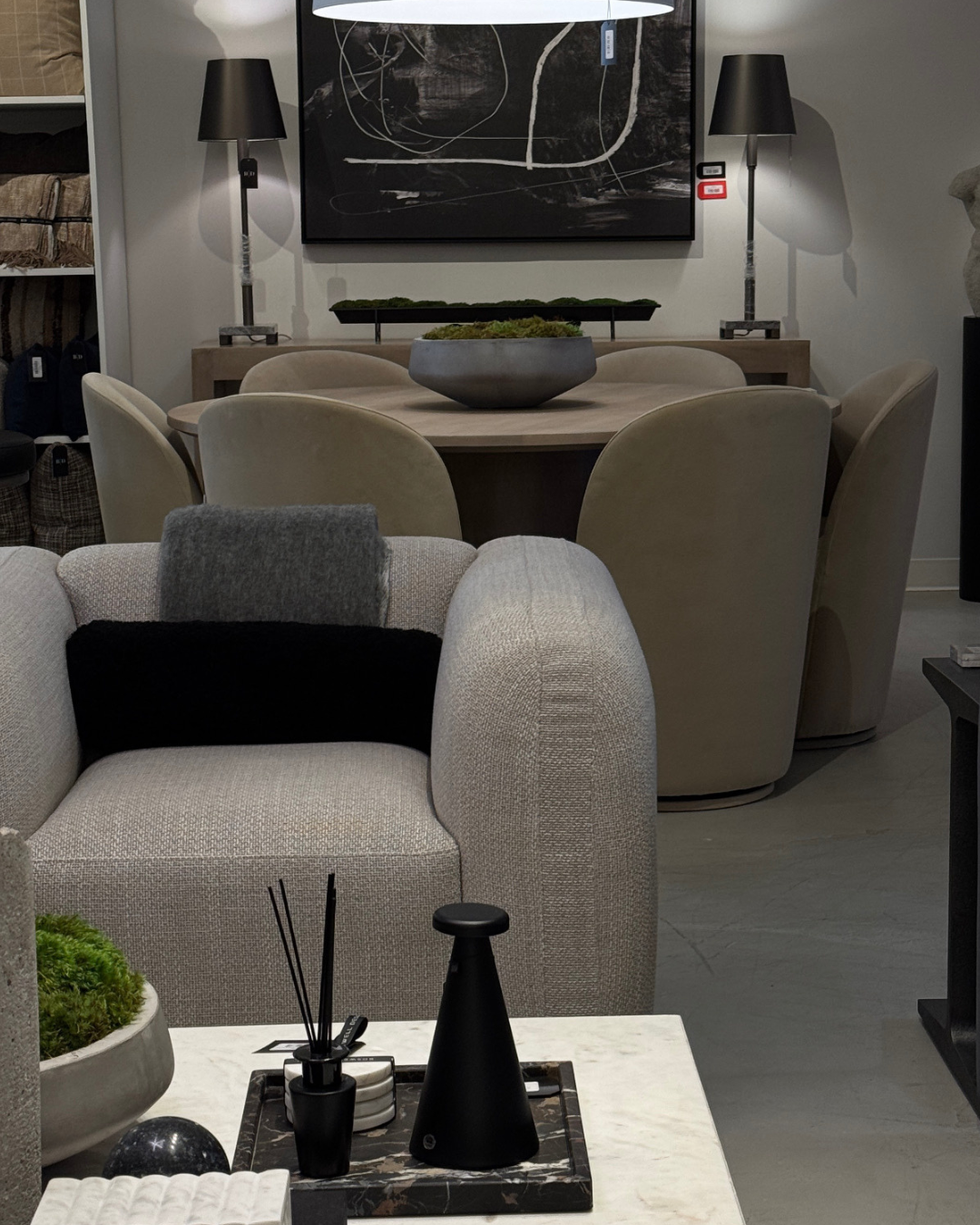 Modern furniture and home decor store in New Orleans.