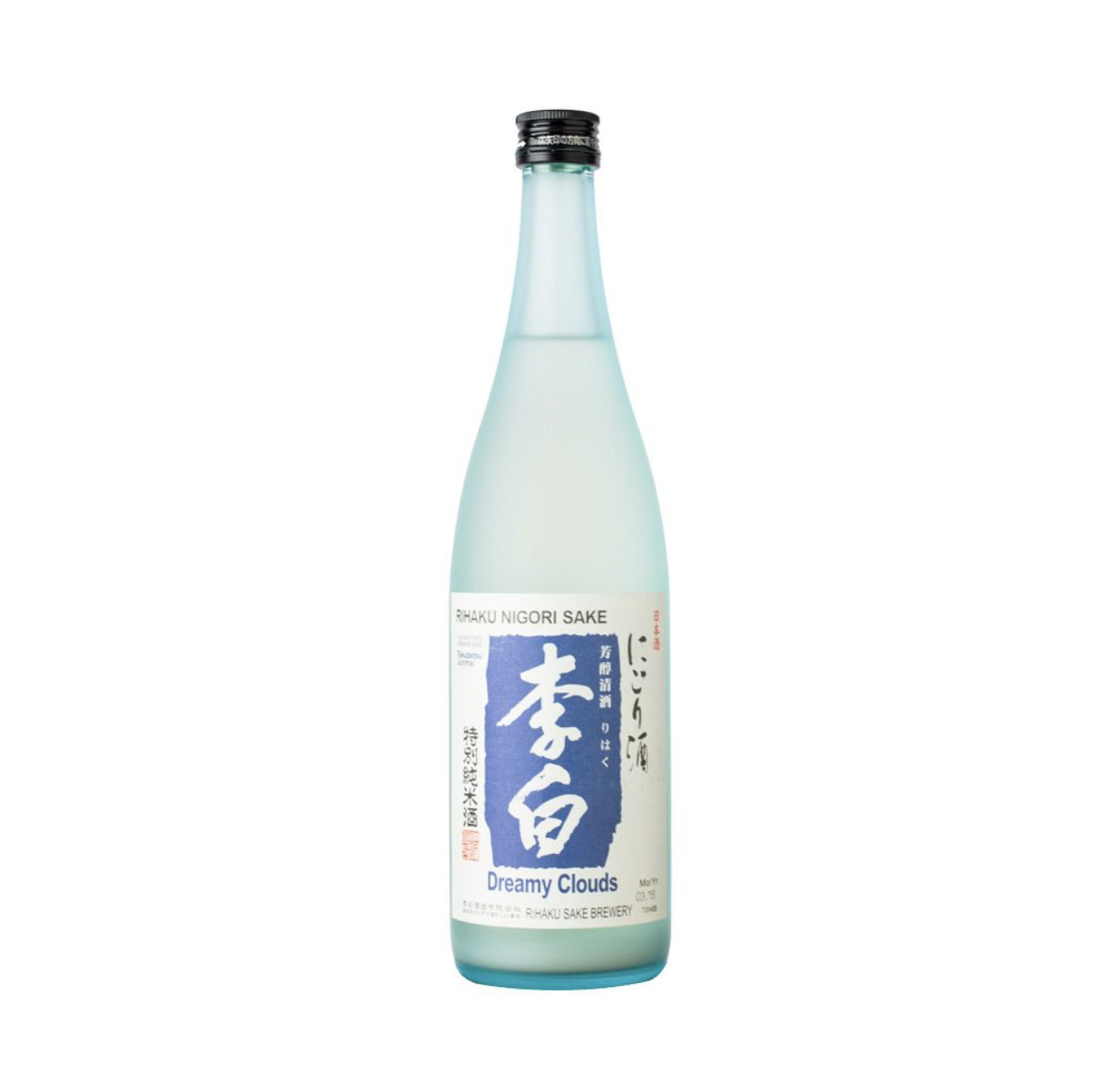 Still Sake - Rihaku ʻDreamy Cloudsʼ Nigori Junmai 720ml
