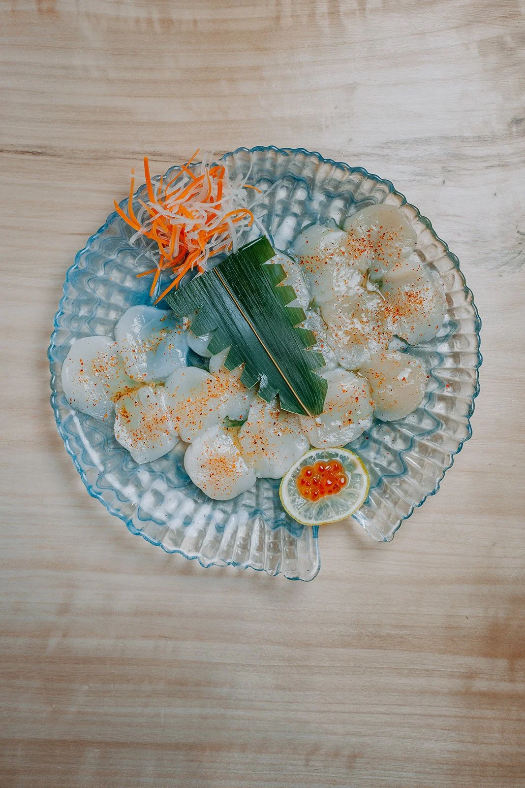 Hokkaido Scallops Usuzukuri