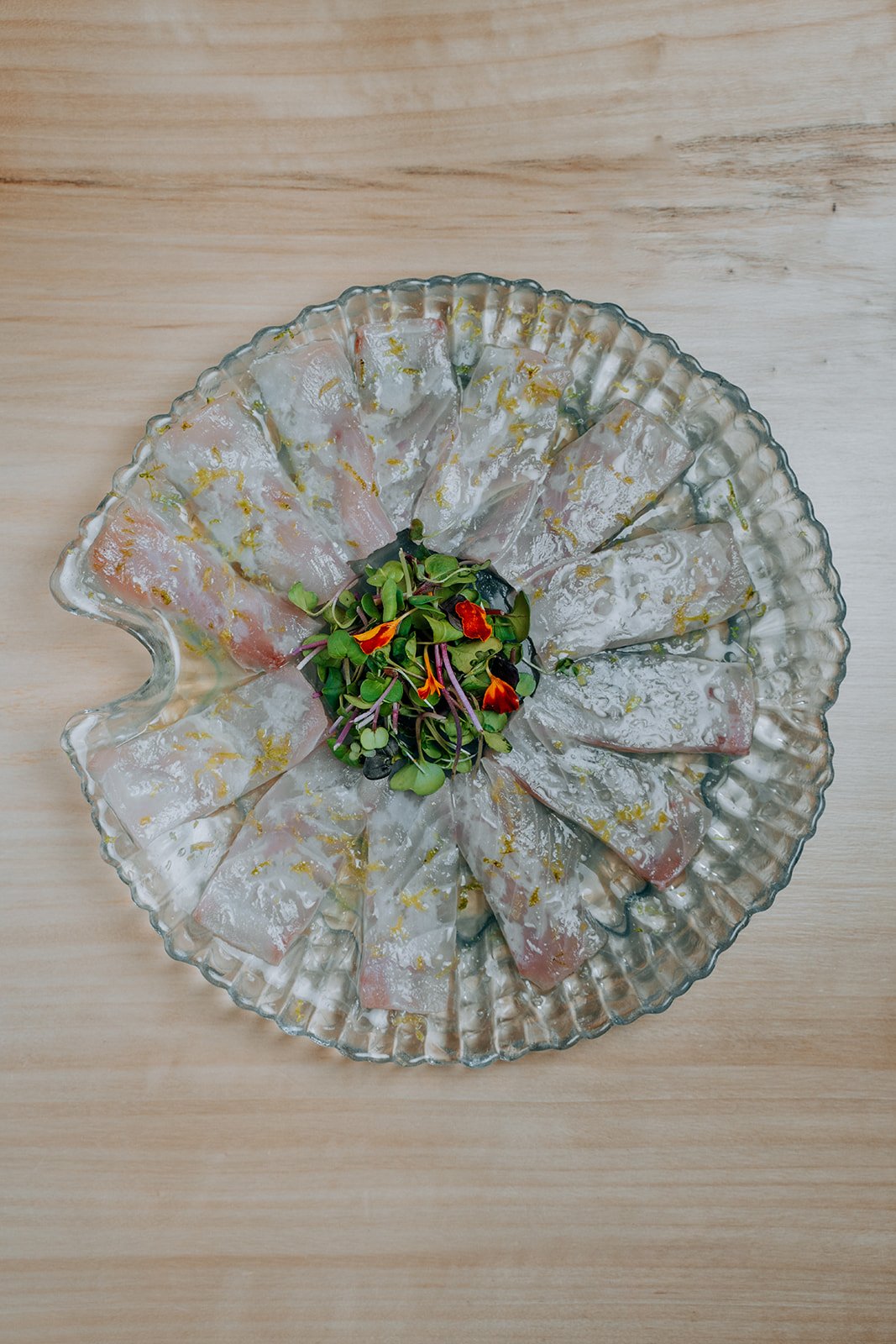 Seasonal White Fish Usuzukuri