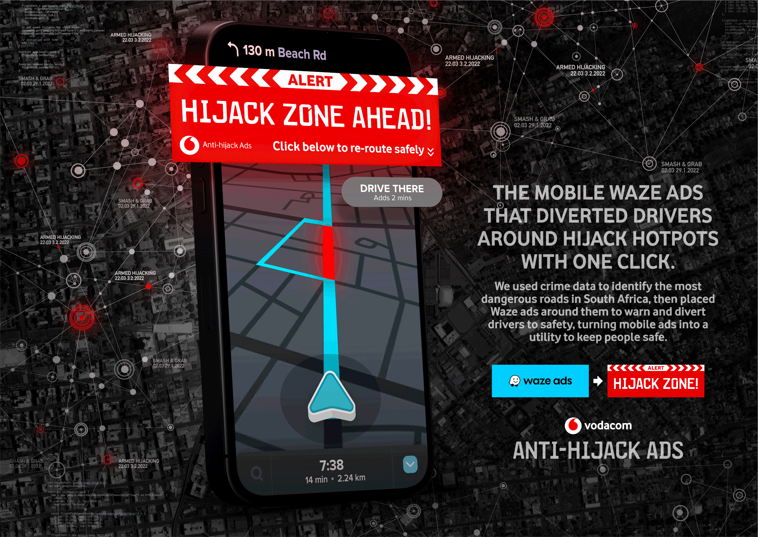 VODACOM ANTI-HIJACK WAZE ADS