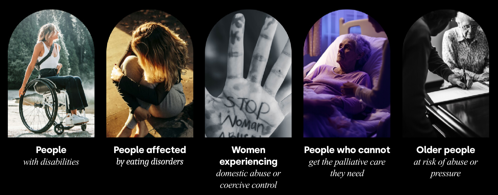 Stop Assisted Suicide being legalised