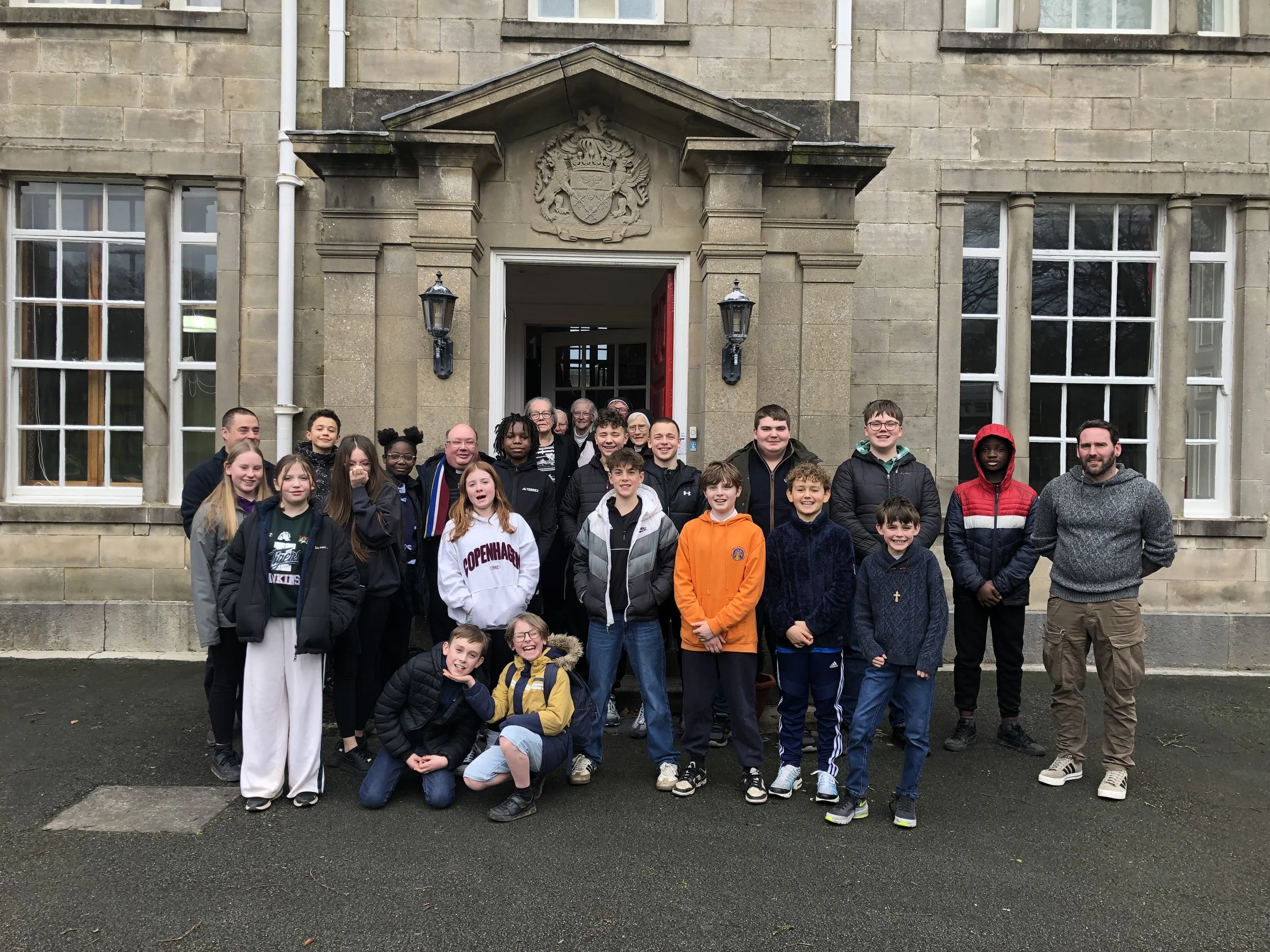 31 Jan ~ Confirmation retreat at Hyning Hall