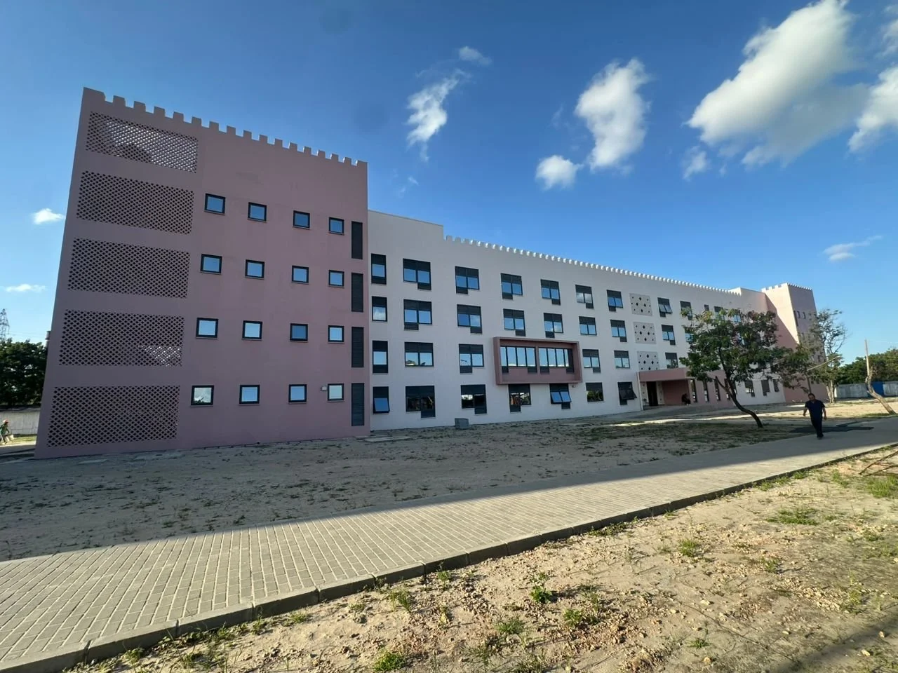 Mock-up of the National Institute of Transport student hostel