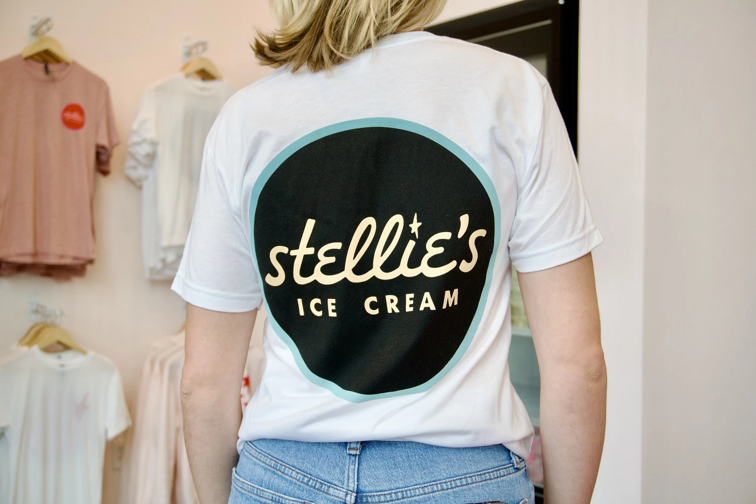 Stellie's Spellout Tee — Stellie's Ice Cream