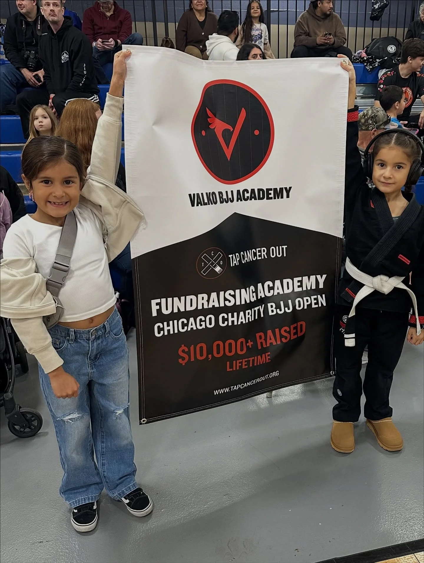 Competing takes courage. Competing for a cause takes heart. We&rsquo;re incredibly proud of everyone who represented @valkostudiobjj &amp; @valkobjj at Tap Cancer Out (@tapcancerout) this weekend! #jiujitsu #valkobjj