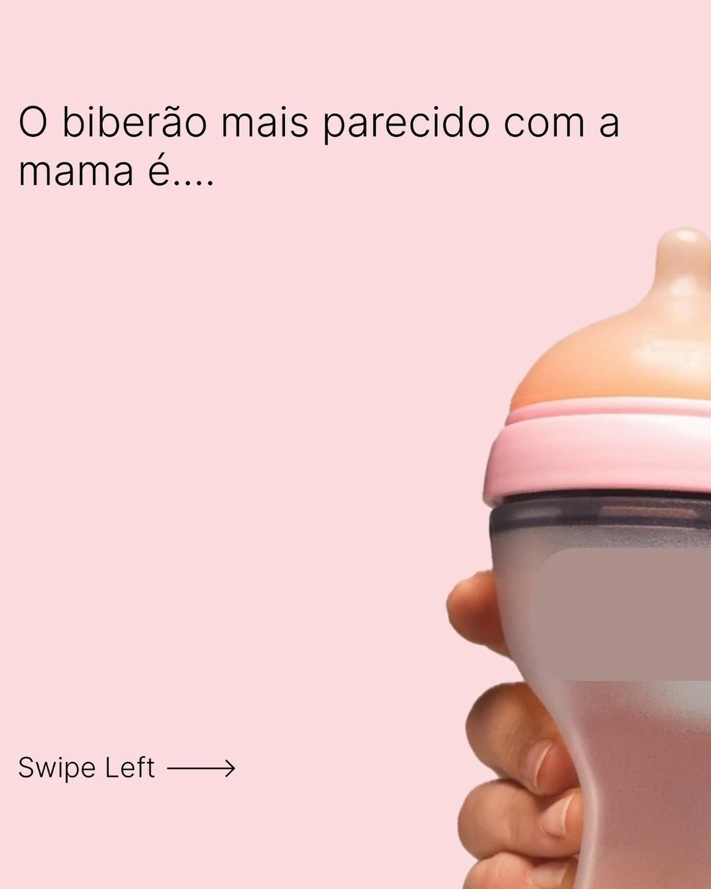 Repitam comigo: &ldquo;n&atilde;o existe nenhum biber&atilde;o igual &agrave; mama&rdquo; ⚠️
⠀⠀⠀⠀⠀⠀⠀⠀⠀
Alimentar um beb&eacute; com biber&atilde;o n&atilde;o deixa de ser uma OP&Ccedil;&Atilde;O para a fam&iacute;lia, no entanto muitas s&atilde;o aqu