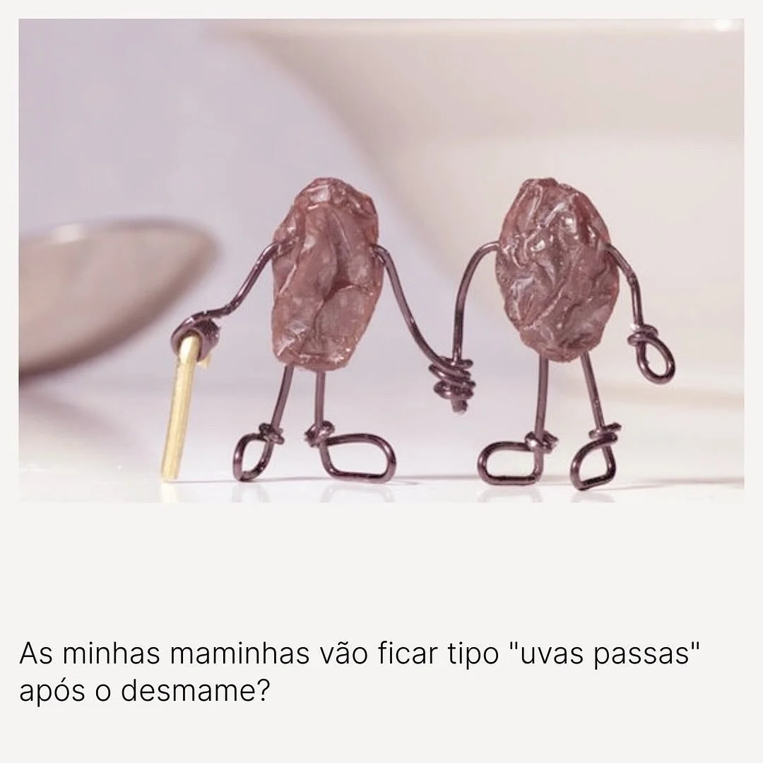 Como foi por a&iacute;? 🍇
⠀⠀⠀⠀⠀⠀⠀⠀⠀
Ningu&eacute;m quer ficar com as maminhas tipo uvas passas, certo? No entanto s&atilde;o muitas vezes este tipo de hist&oacute;ria que ouvimos, das familiares, amigas, vizinhas... 
⠀⠀⠀⠀⠀⠀⠀⠀⠀
A verdade &eacute; que