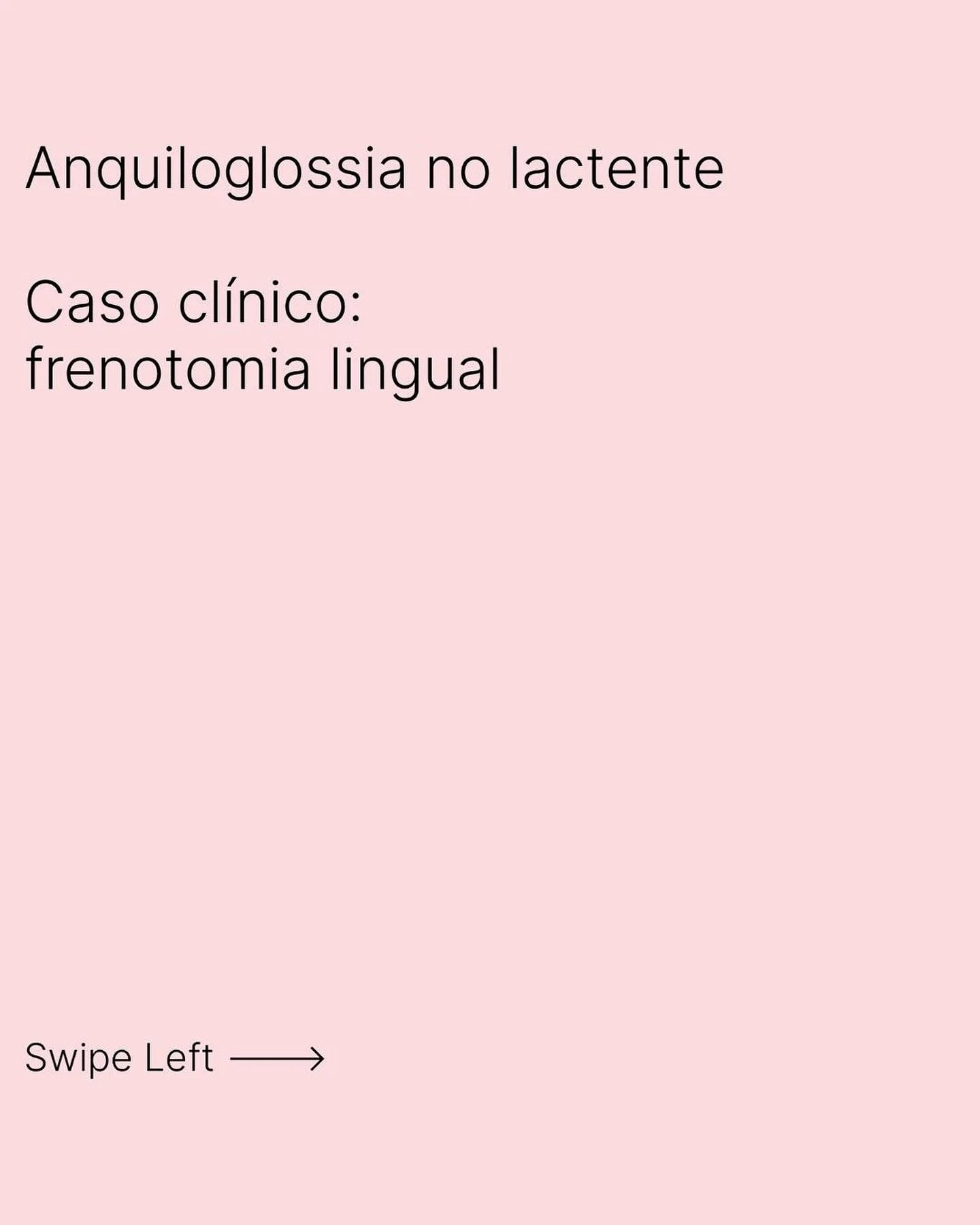Todos temos freio lingual, este n&atilde;o alonga e n&atilde;o &ldquo;rasga&rdquo; sozinho ao longo do crescimento ☺️

Quando anatomicamente alterado e com impacto funcional (na mobilidade lingual), falamos de Anquiloglossia (l&iacute;ngua presa) 👅
