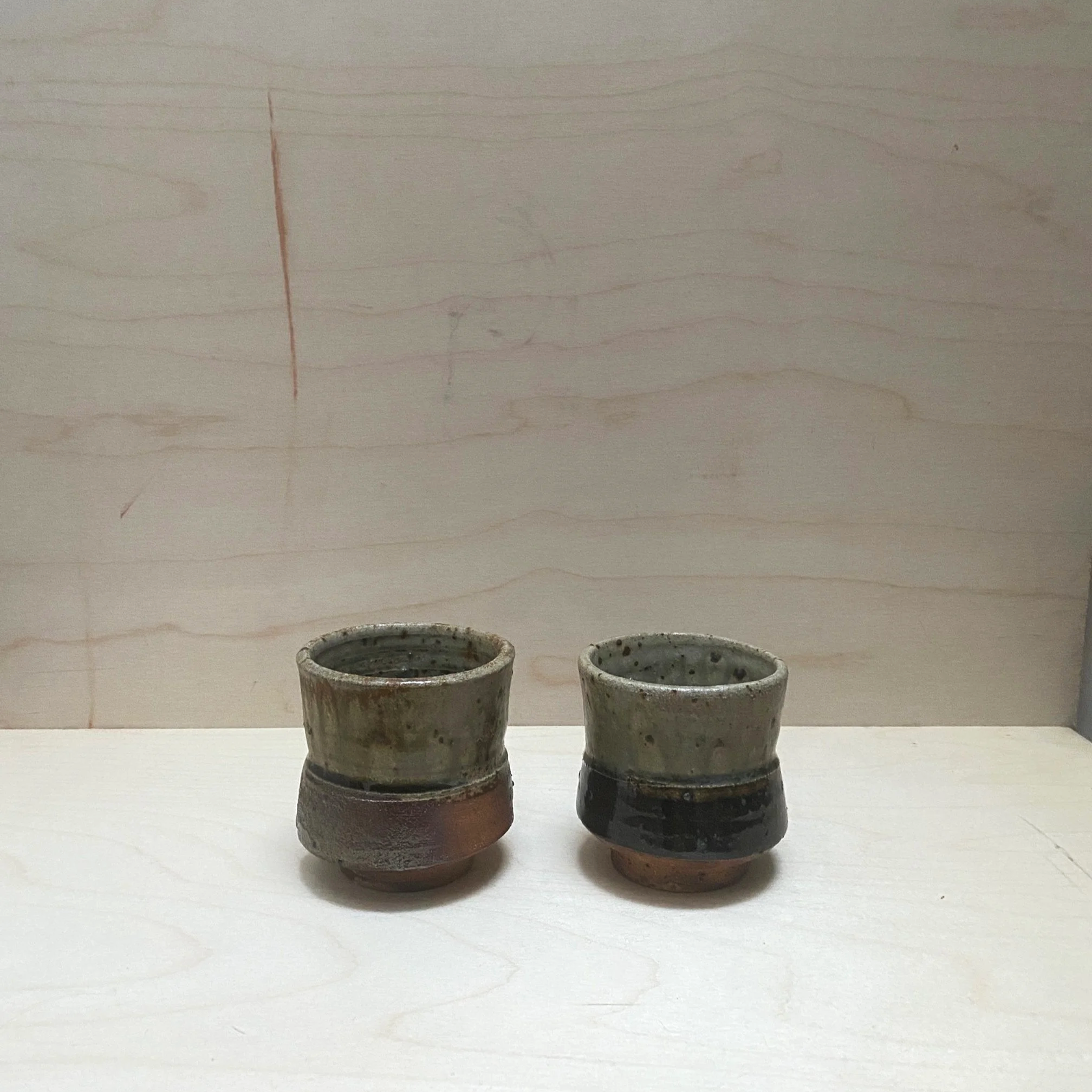 Woodfired teacups