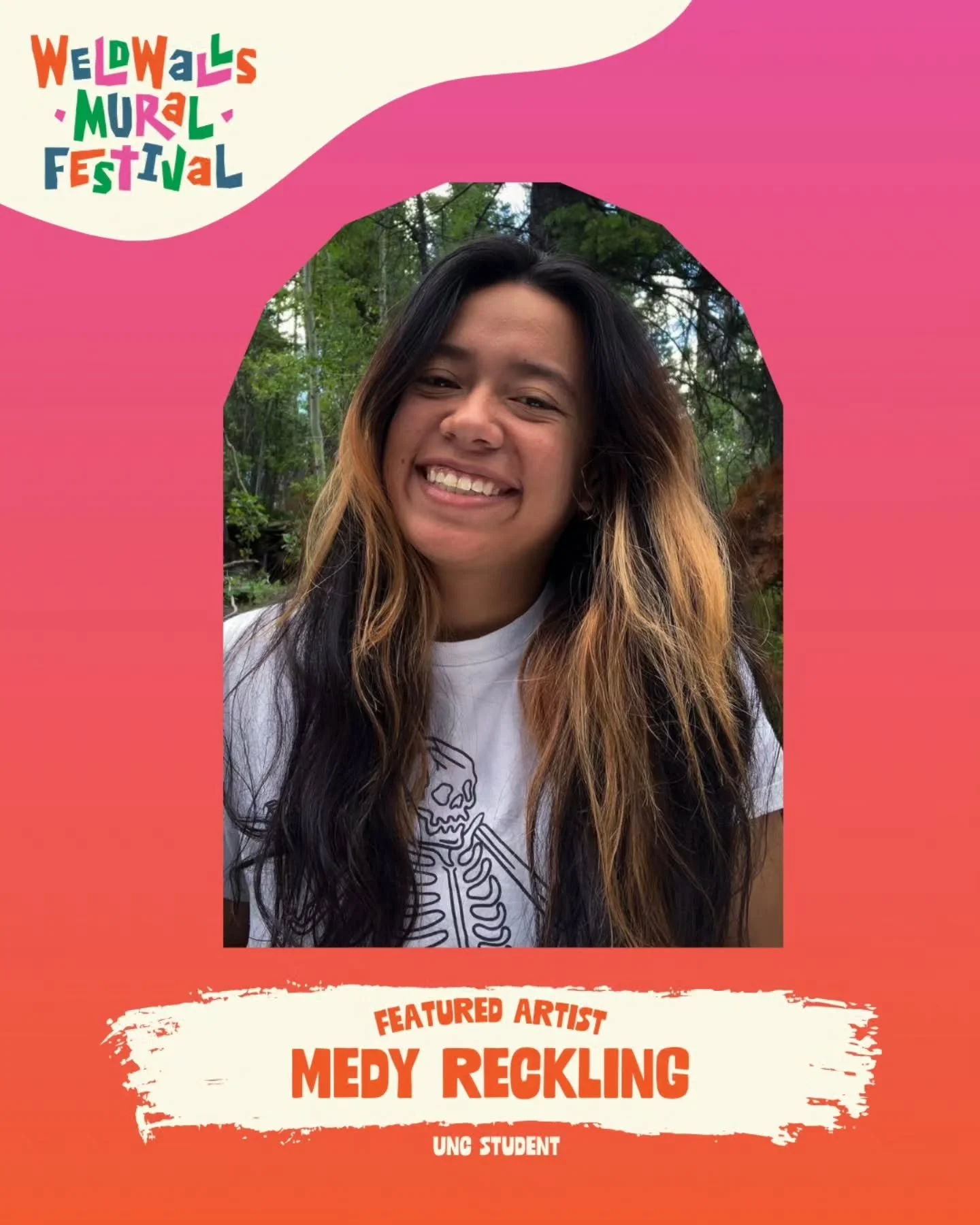 Meet our artist, Medy! 🎨🎉

Medy Reckling is a Colorado based artist working across a variety of mediums. She is currently earning her B.A. in Studio Art with a concentration in sculpture at the University of Northern Colorado. Her work centers on f