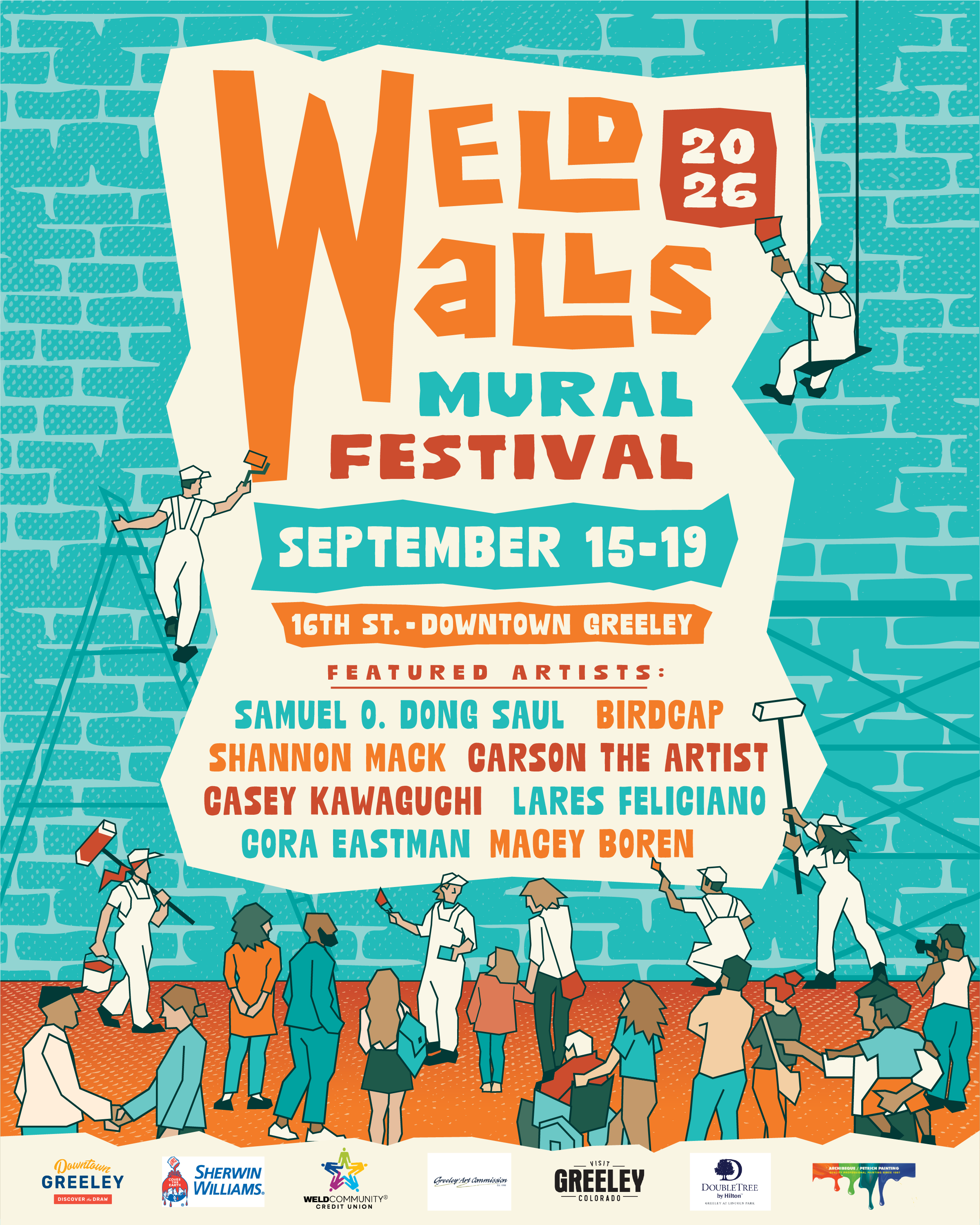 WeldWalls 2026 Lineup Poster