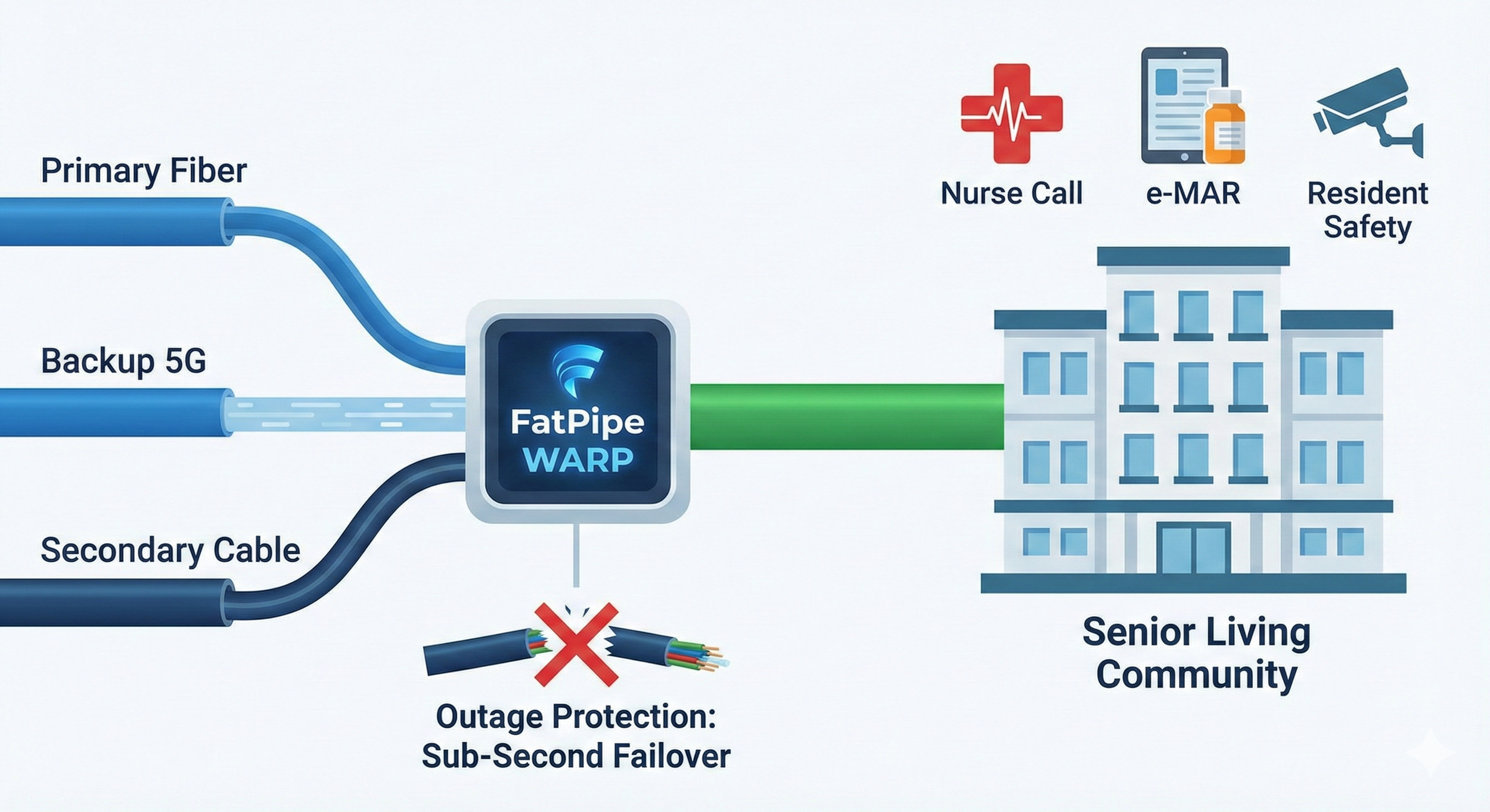 The 10-Minute Outage: Why Senior Living Can’t Afford a Single ISP in 2026