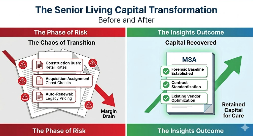 The Senior Living Telecom Survival Guide: Three Phases Where Your Capital is Most at Risk