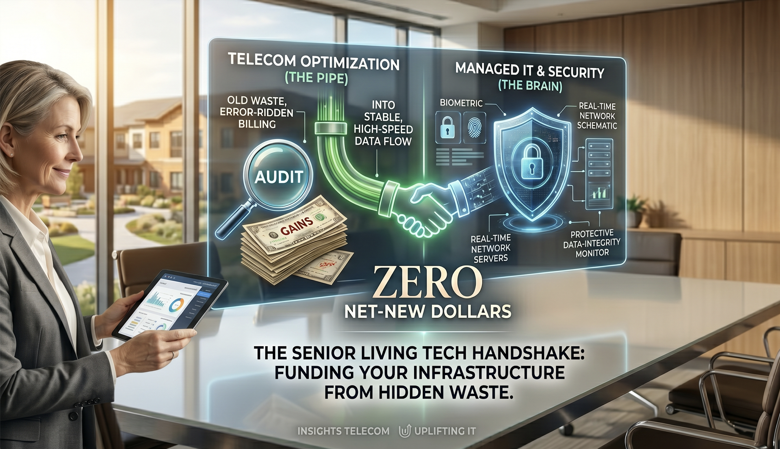 The Senior Living Tech Handshake: How to Fund Professional IT Support Without Expanding Your Budget