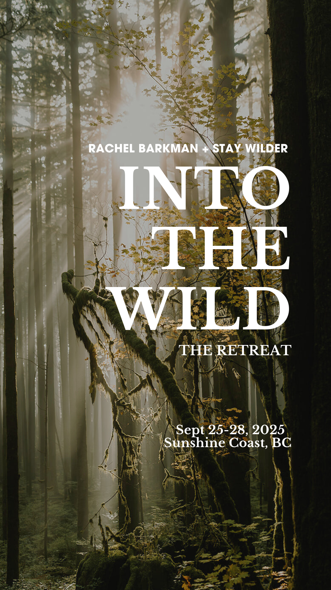 Into The Wild Retreat — Sold out in a week!