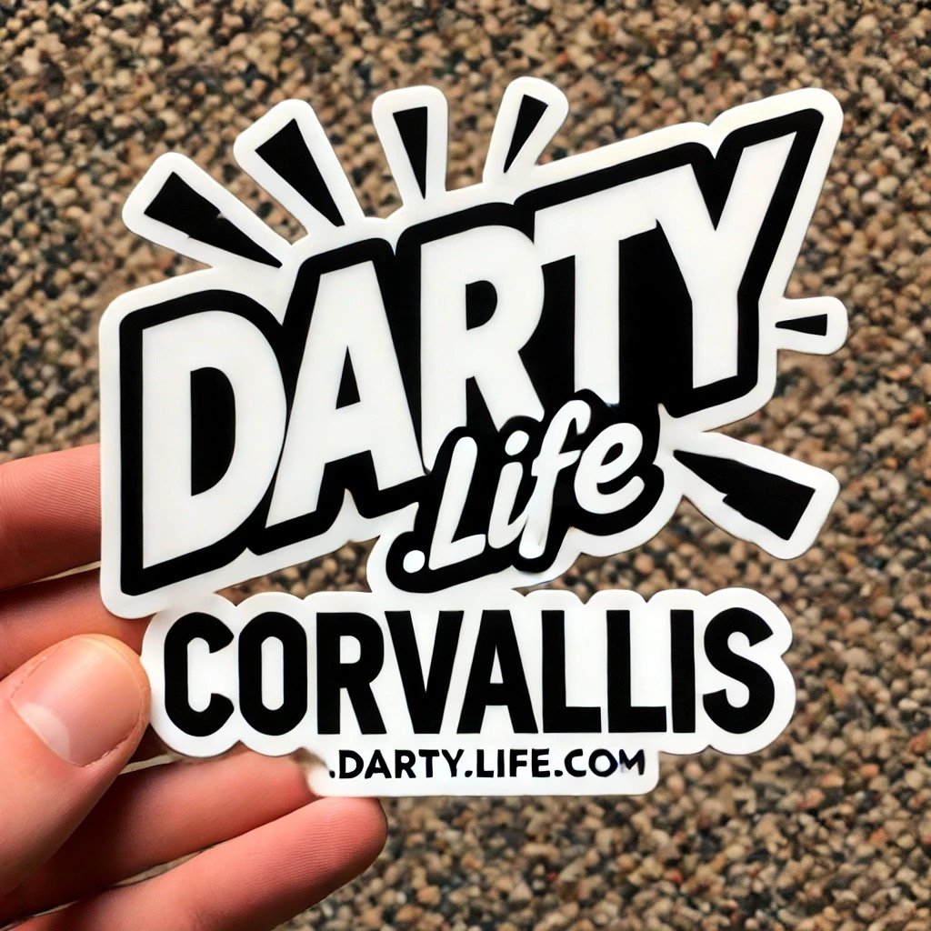 Darty.Life Corvallis Sticker