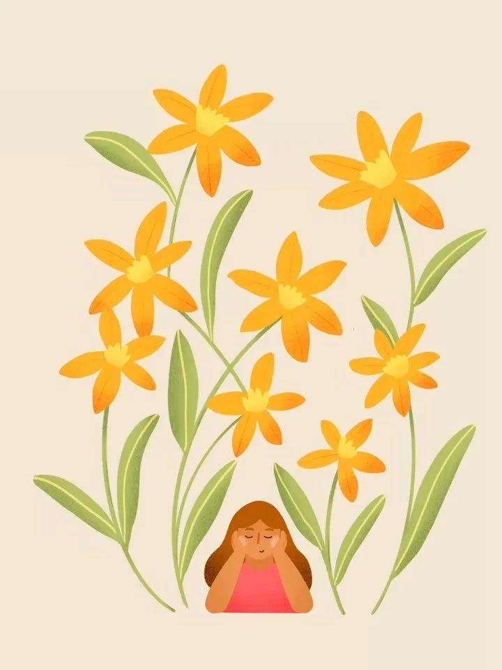 Frohe Ostern 🌼🐣🌷✨

#easterillustration #blumenillustration #procreatedreams