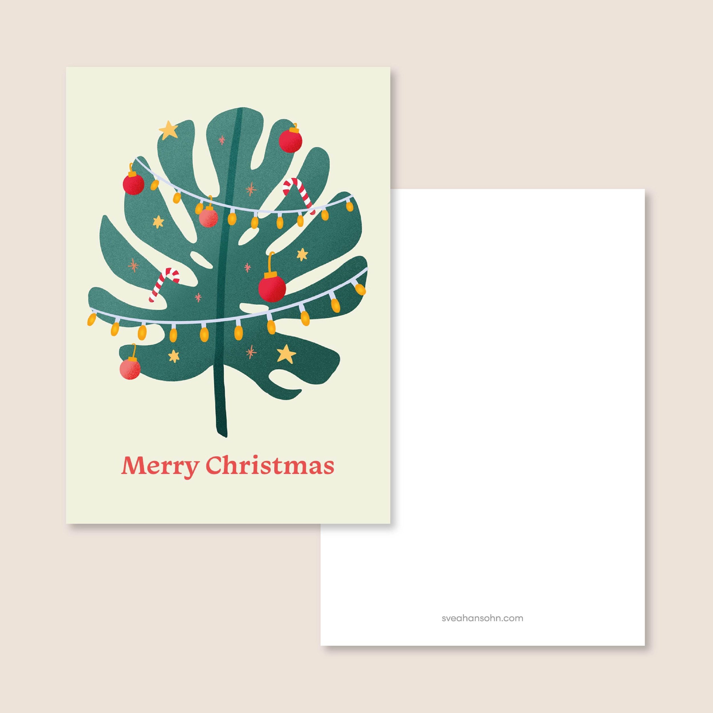 Illustrierte Weihnachtskarten 6er Set – Ansicht 3