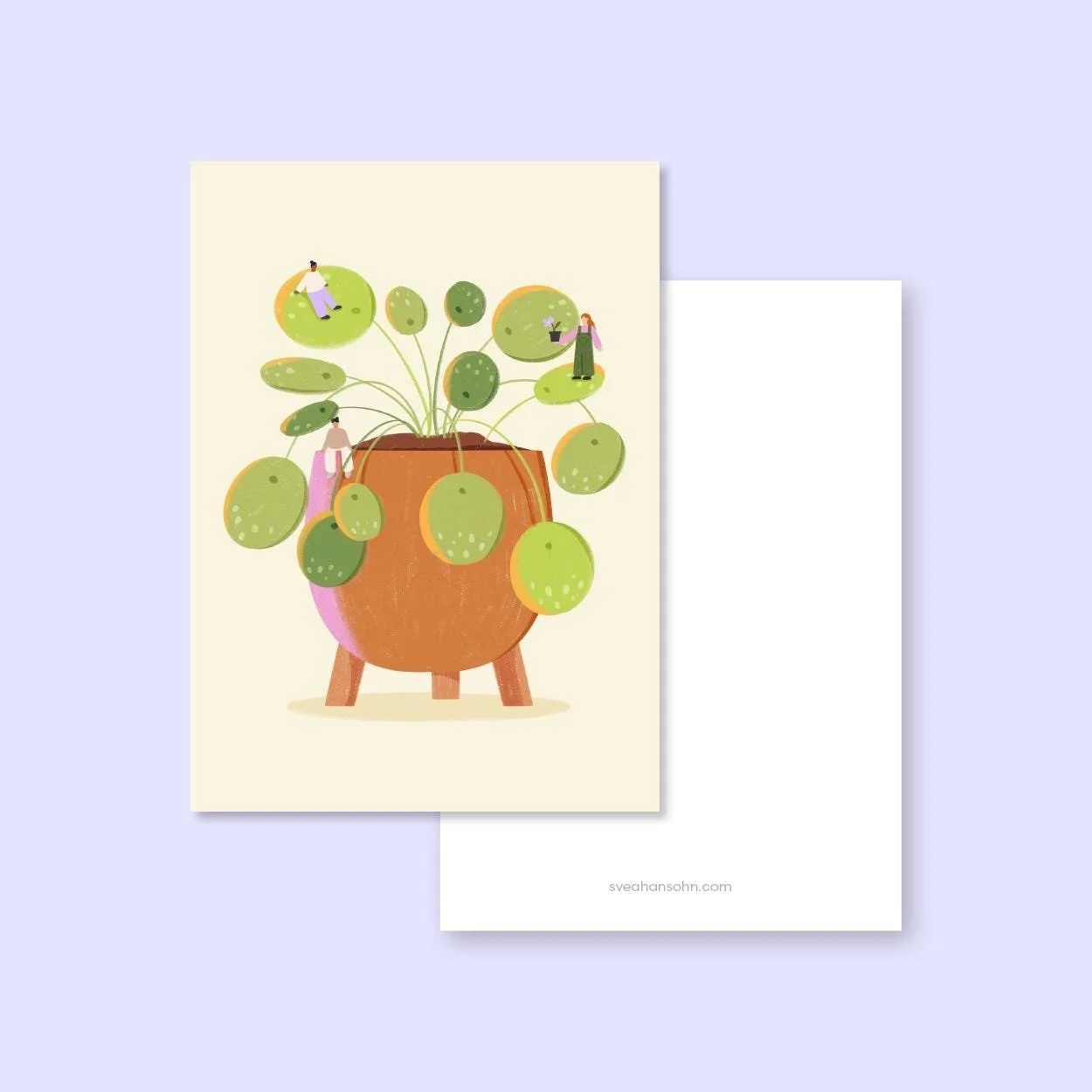 Pilea Postkarte A6 – Ansicht 2