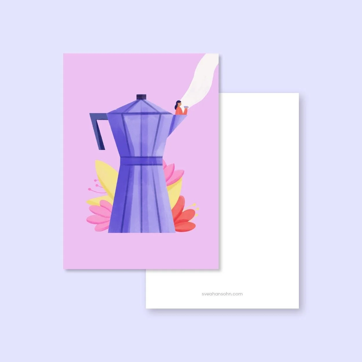 Biletti Kaffeekarte Postkarte A6 – Ansicht 2