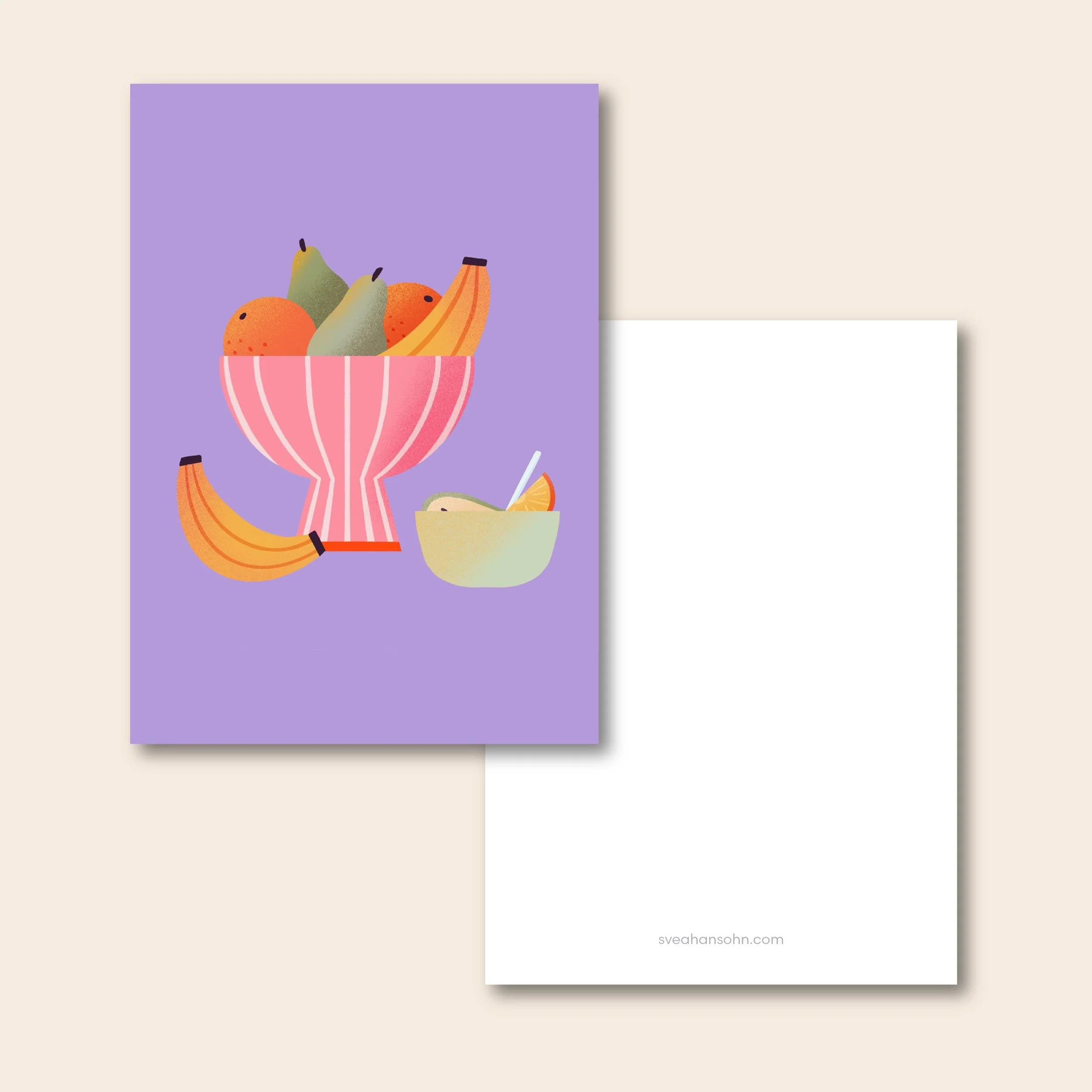 Stillleben Obst & Küche 3er Postkartenset – Ansicht 3