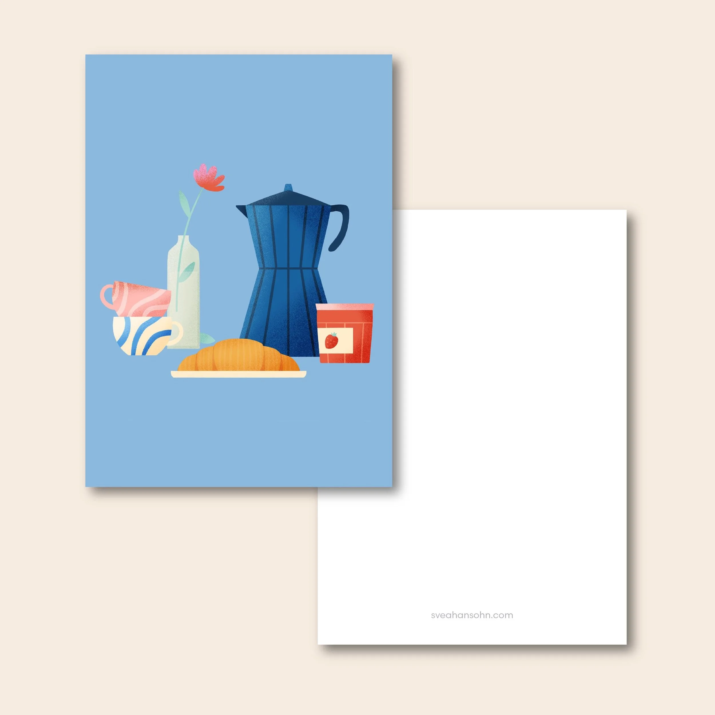 Stillleben Obst & Küche 3er Postkartenset – Ansicht 4
