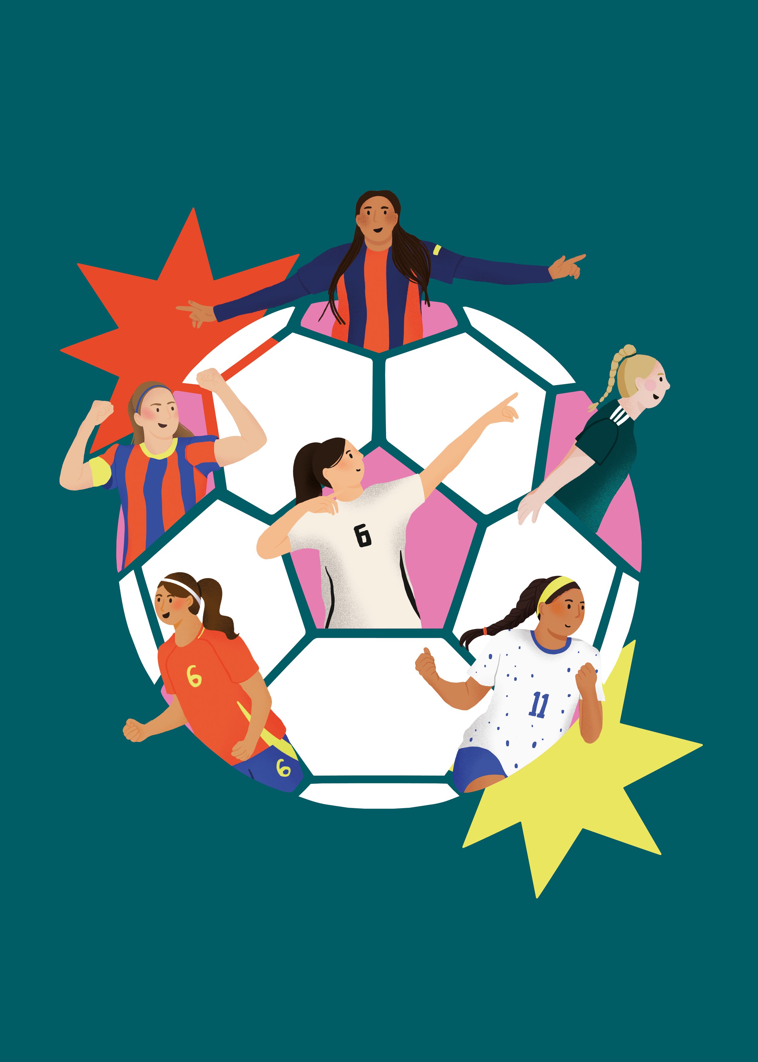 FUPPES – Sportillustrationen