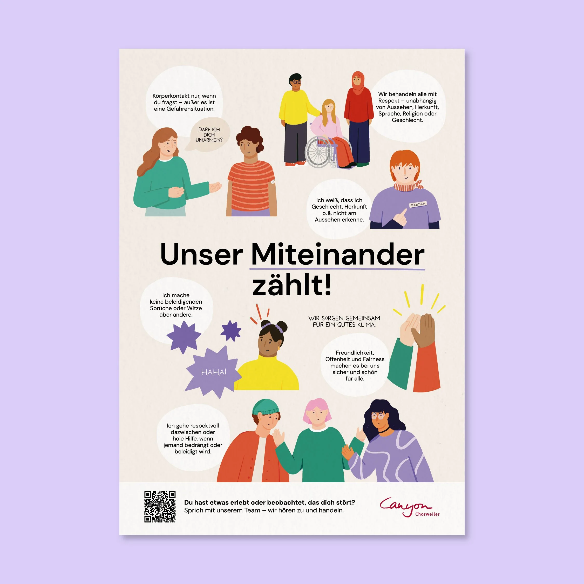 Canyon Chorweiler – Awareness Poster