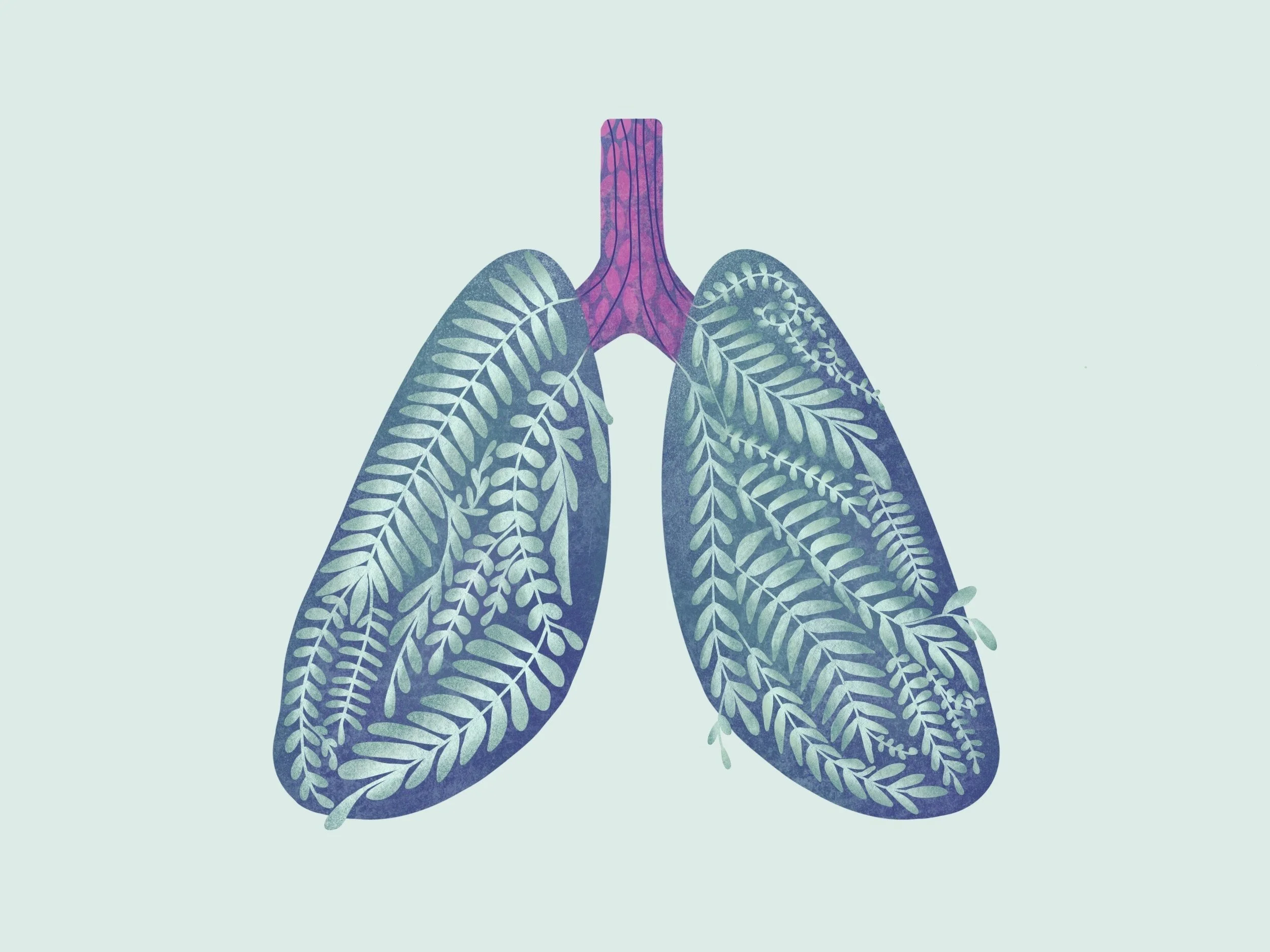 Waldbaden – Editorial Illustration