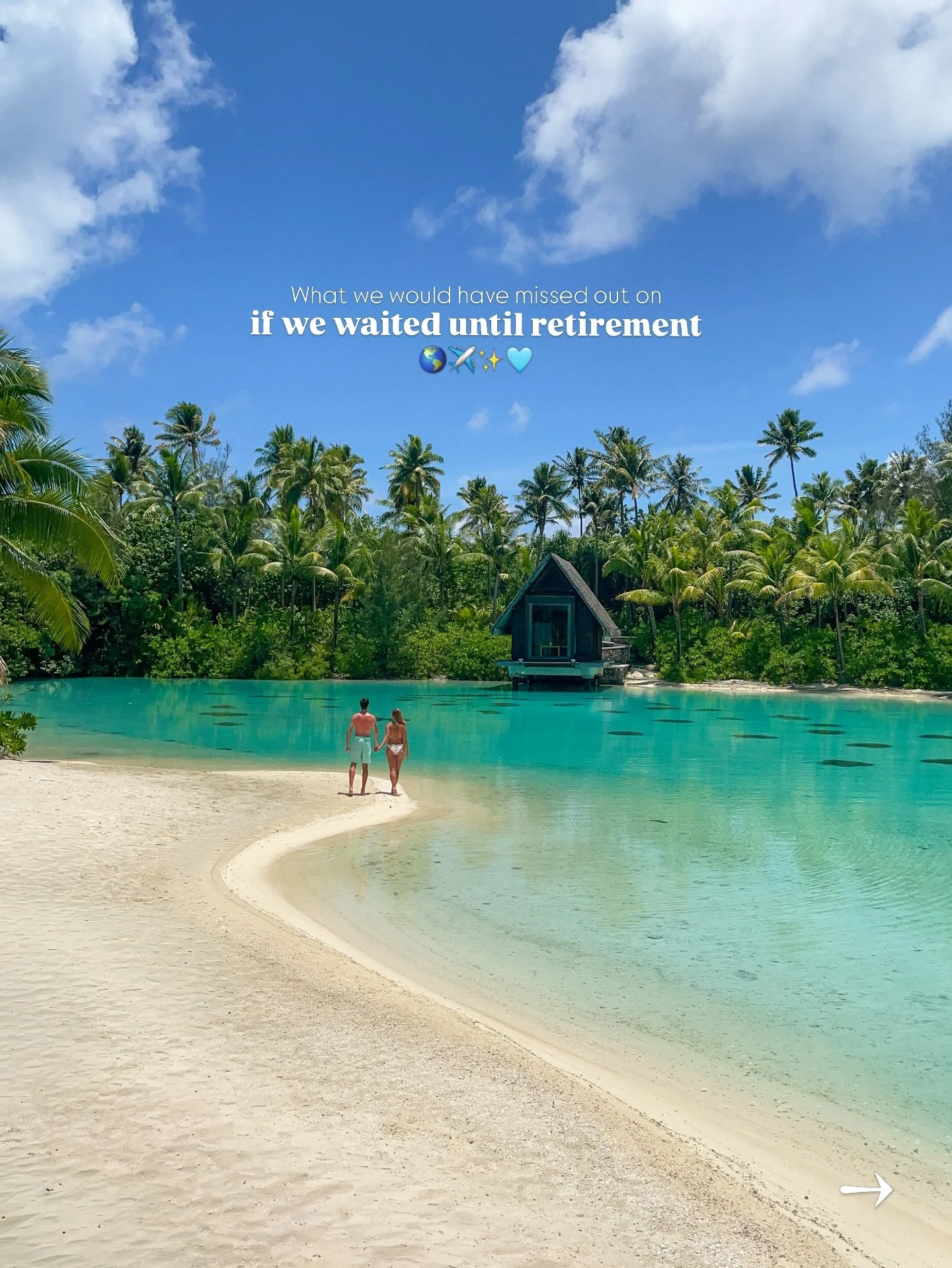 Don&rsquo;t wait until retirement to start living. Swipe to see what we almost missed and follow @thecapturingcouple for bucket-list travels with your +1. ✈️🌎✨🩵

1. Sleeping under the stars in a glass igloo in Finland
2. Staying on a remote island 