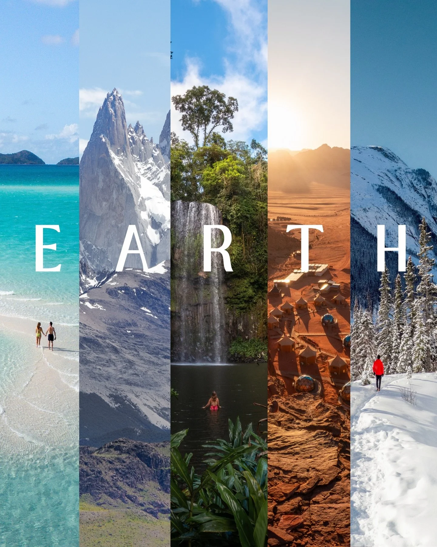 E A R T H  D A Y 🌎 How lucky are we to call a place like this home? 🥹🫶 

Travel keeps expanding our view of the world in the best way with new landscapes that feel unreal, quiet moments with wildlife, and places that remind us how big the world is