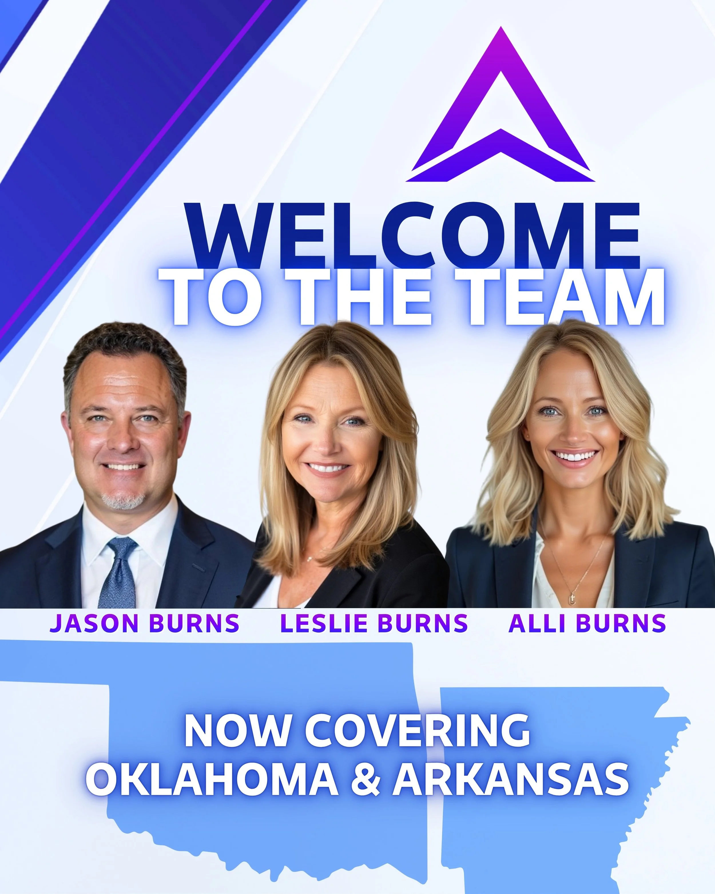 We are excited to announce a significant milestone in the continued growth of Trinity Sales Group.

Effective 6/1/2026, Jason Burns, Leslie Burns, and Alli Burns previously of Lumens by Burns, have joined Trinity Sales Group as part of a strategic ex