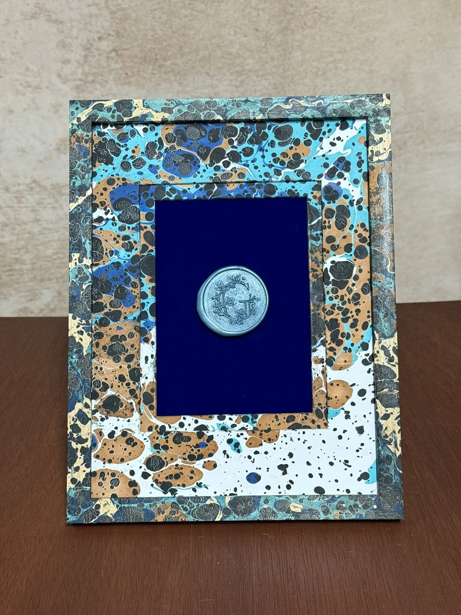A Festive Marbling Workshop — Four-Day Intermediate