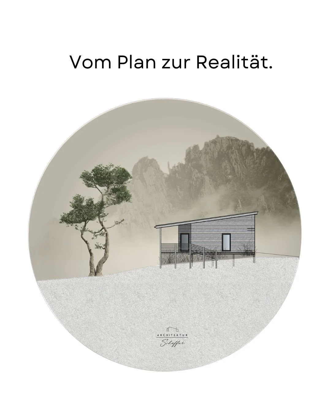 Ich entwerfe keine H&auml;user nach Gef&uuml;hl.
Ich entwerfe sie mit Struktur.

Jeder Plan wird hinterfragt.
Jede Proportion gepr&uuml;ft.
Jede Entscheidung in Zusammenhang gesetzt.

Architektur ist Verantwortung &ndash;
f&uuml;r Budget, Alltag und 