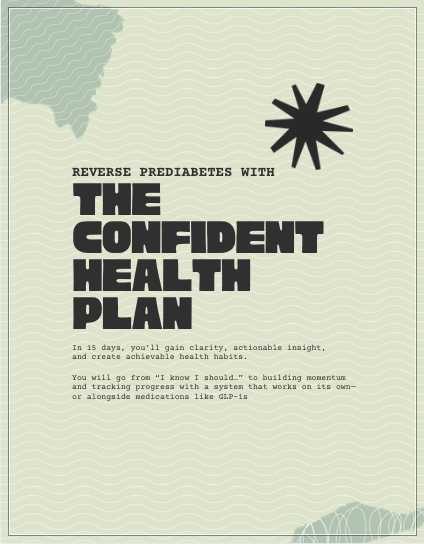 The Confident Health Plan | PDF Only