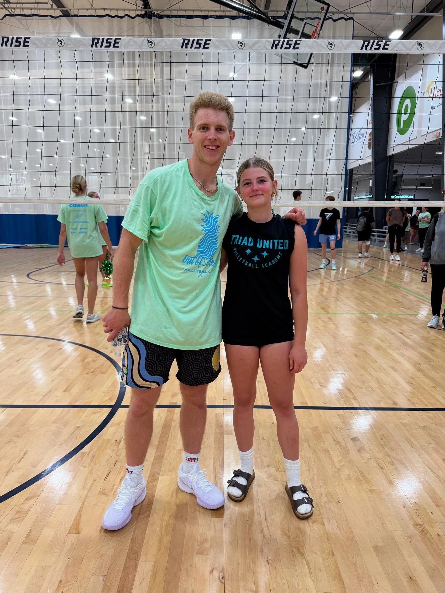 Loved the @outofsystemofficial clinic, fast pace and they bring great coaches!