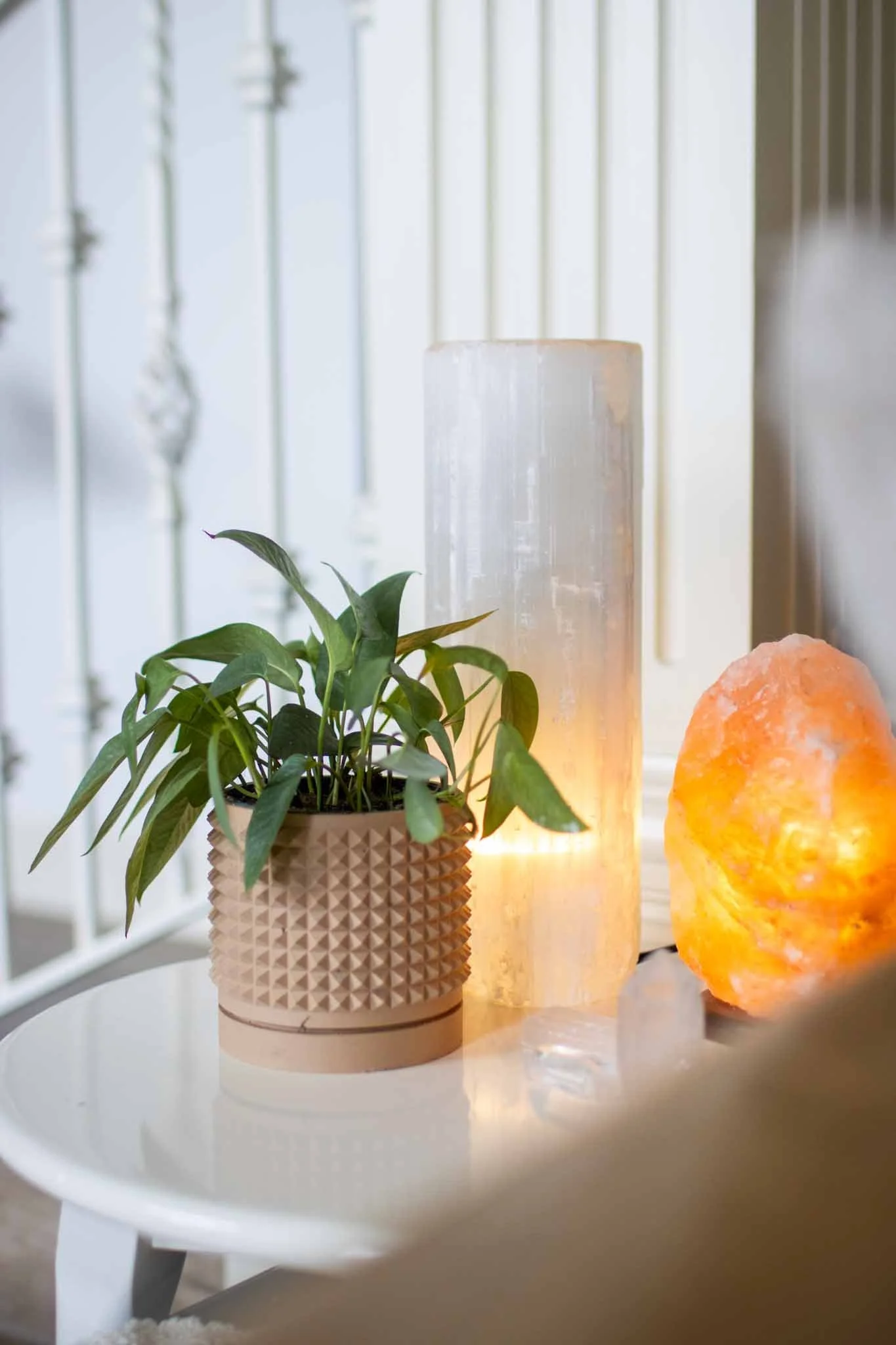 Comfort lighting and ambiance throughout the Retreat location