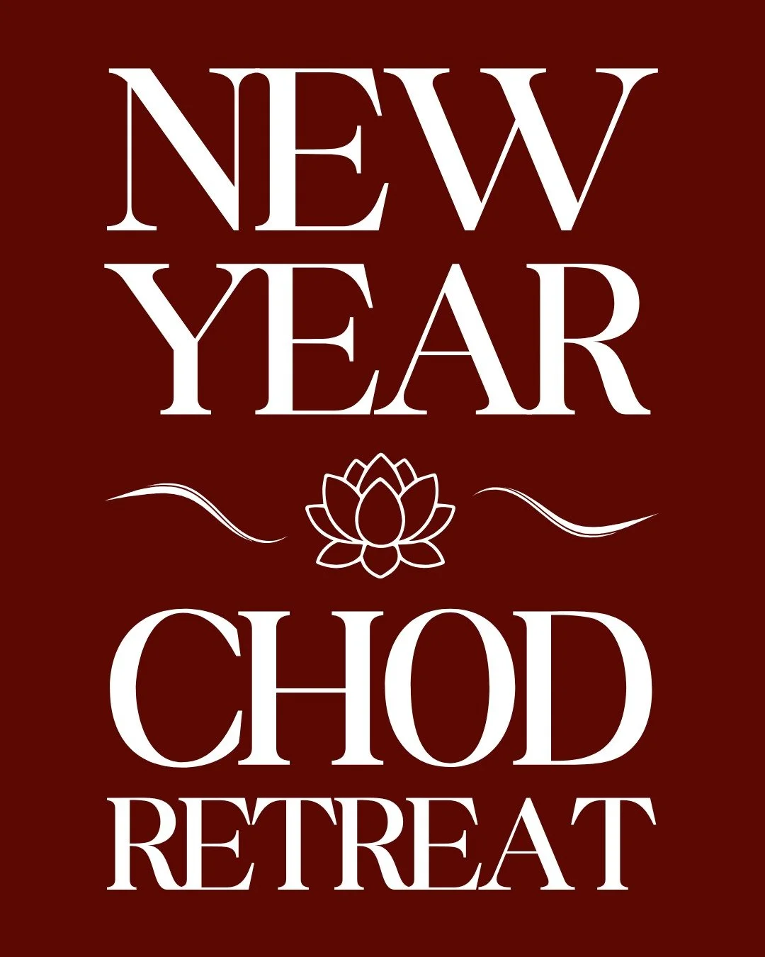 Join us for our New Year Chod Retreat: Finding and Befriending Demons.

🥁 -Date: Saturday, January 3rd 9:00-4:30pm EST
🥁 -Location: 143 W. Walnut Lane, Rear Building, 2nd Floor, Philadelphia, PA 19114
🥁 -Open to all levels of experience
🥁 -Led by